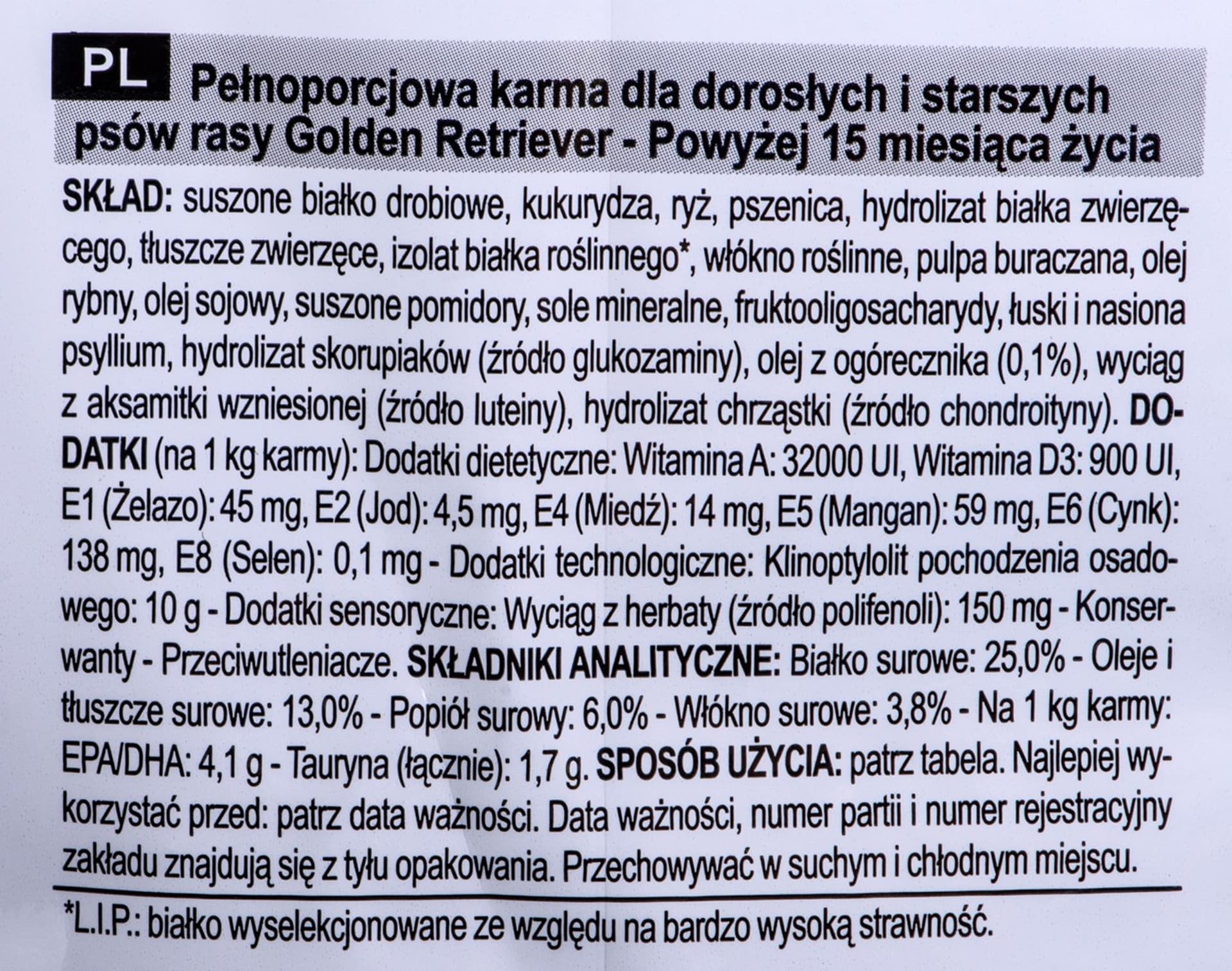 

Royal Canin BHN Golden Retriever - sucha karma dla psa dorosłego - 12kg