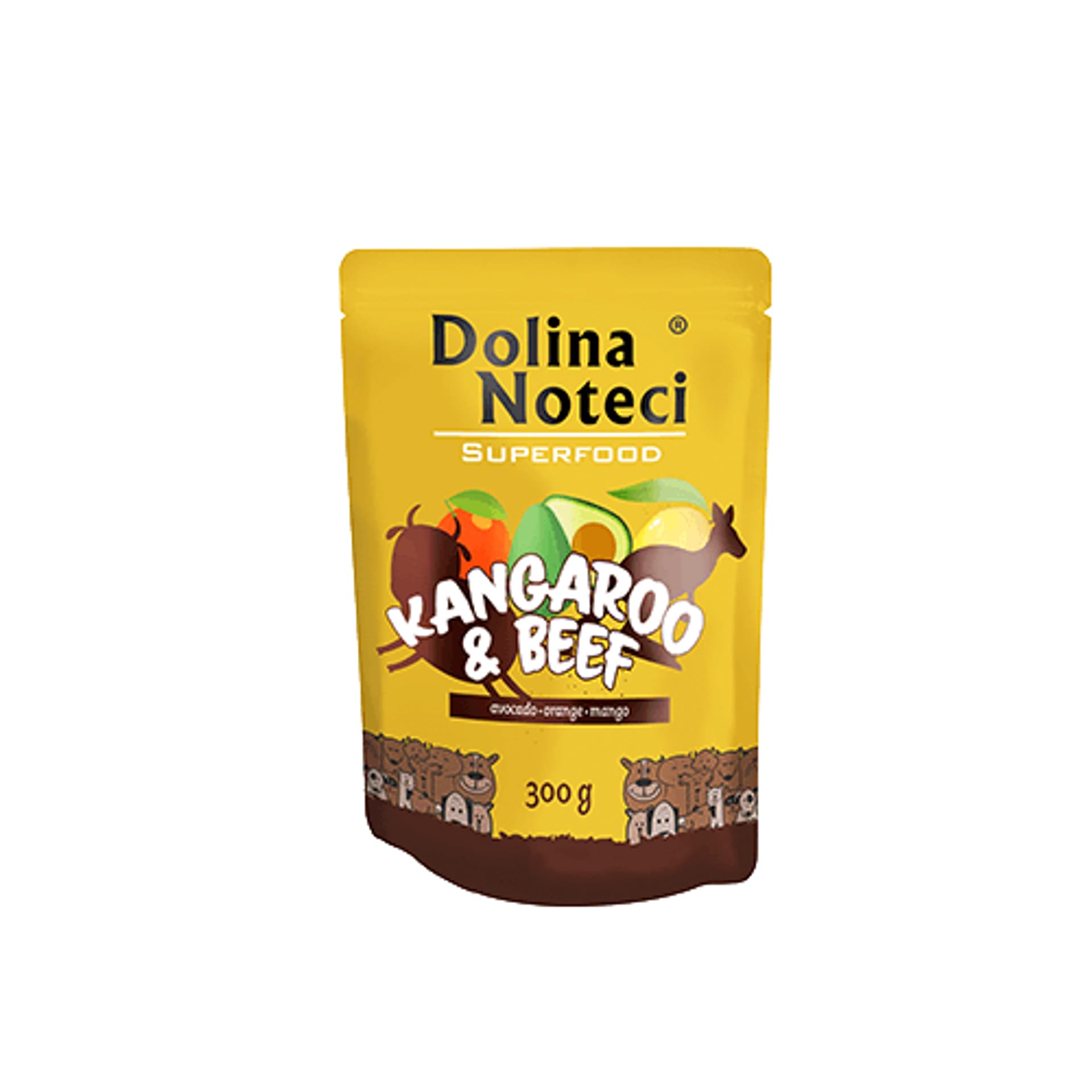 

DOLINA NOTECI Superfood Kangur i Wołowina - mokra karma dla psa - 300 g