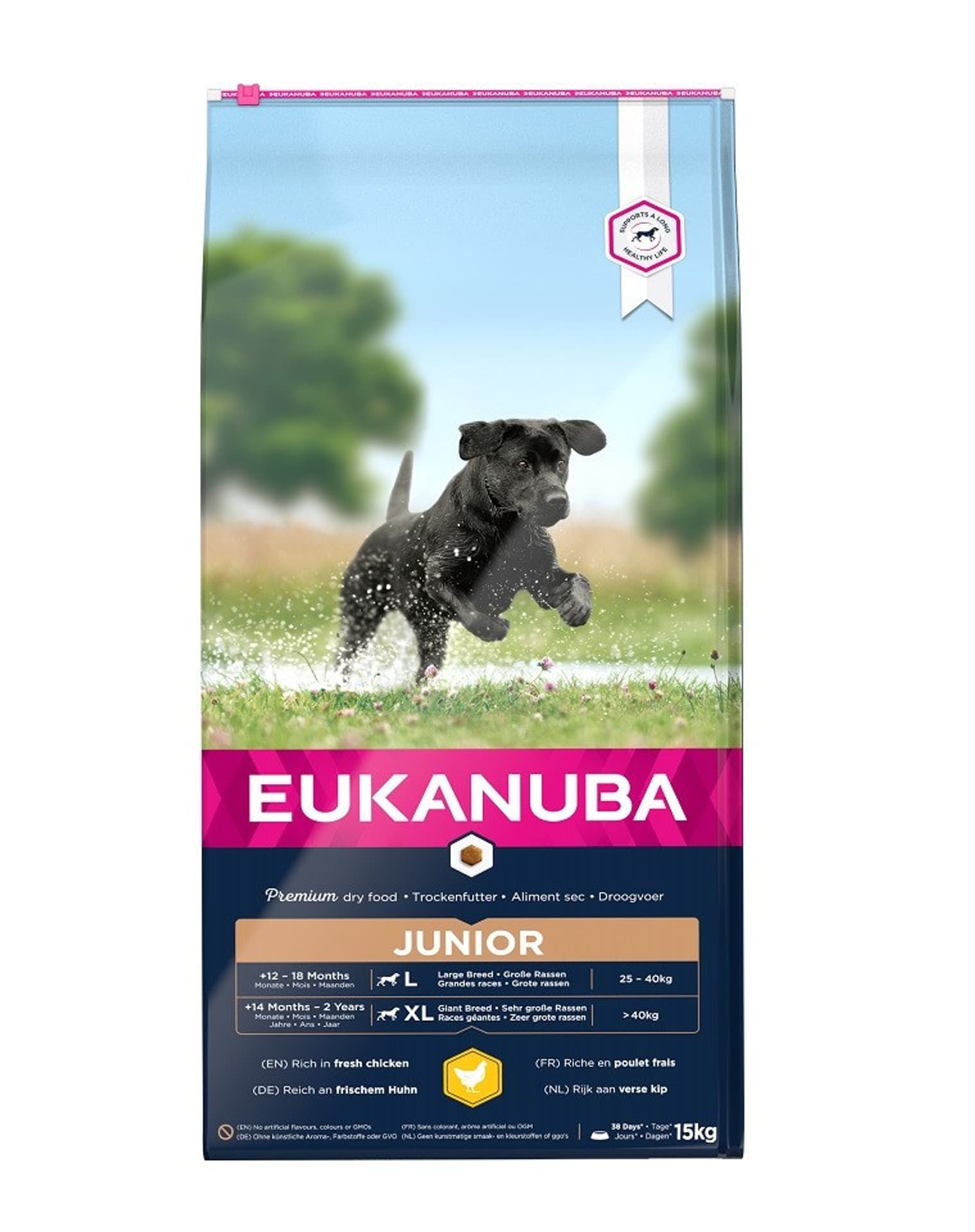 

EUKANUBA Developing Junior Large Breed Chicken 15kg