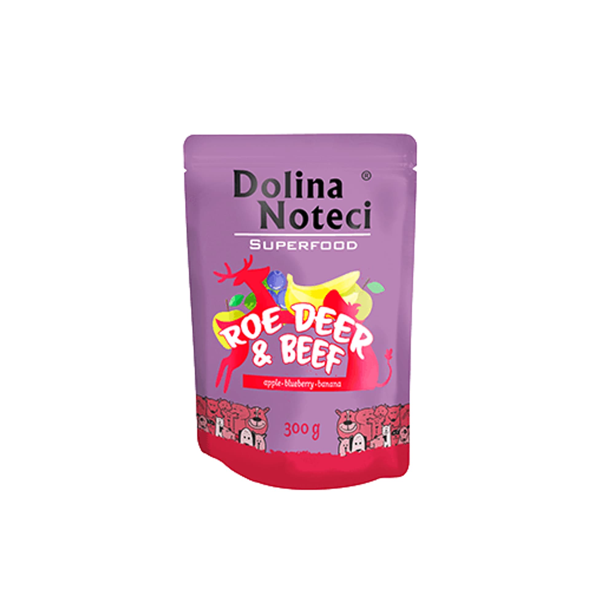 

DOLINA NOTECI Superfood Sarna i Wołowina - mokra karma dla psa - 300 g