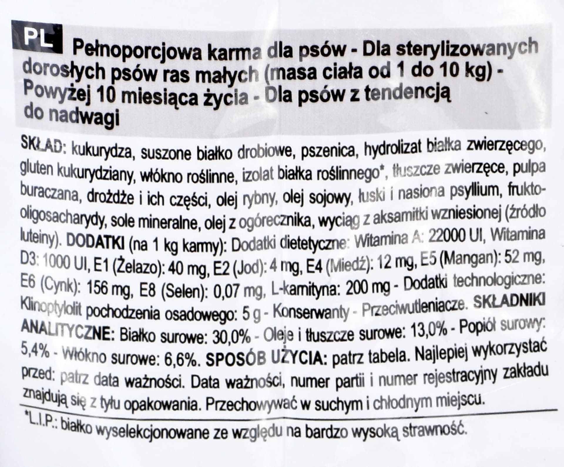 

ROYAL CANIN Mini Sterilised - sucha karma dla psów dorosłych, ras małych, po sterylizacji - 1kg