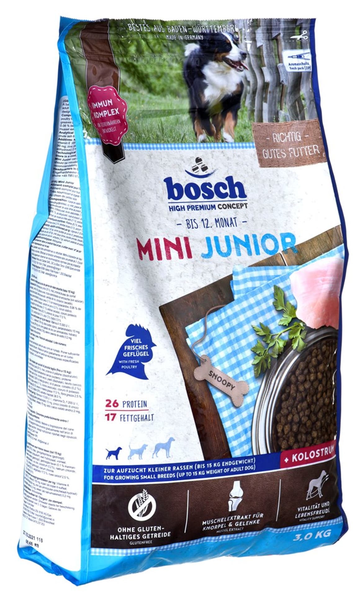 

Bosch Mini Junior 3kg