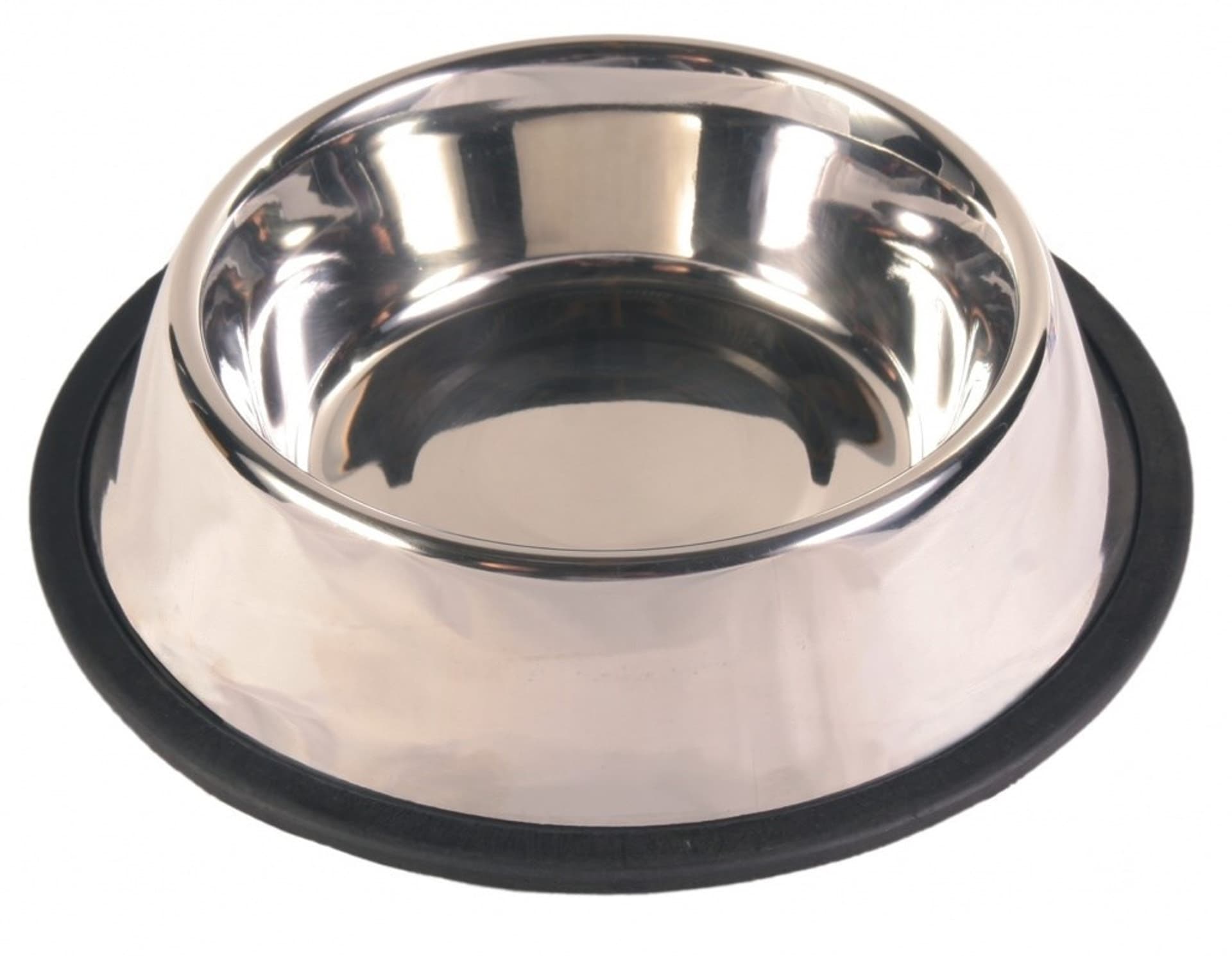 

TRIXIE Miska metalowa na gumowej podkładce 1,8L/20cm 24854