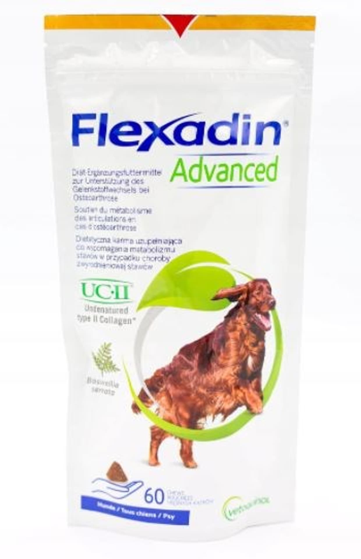 

Vetoquinol Flexadin advanced kąski dla psa 60Tab