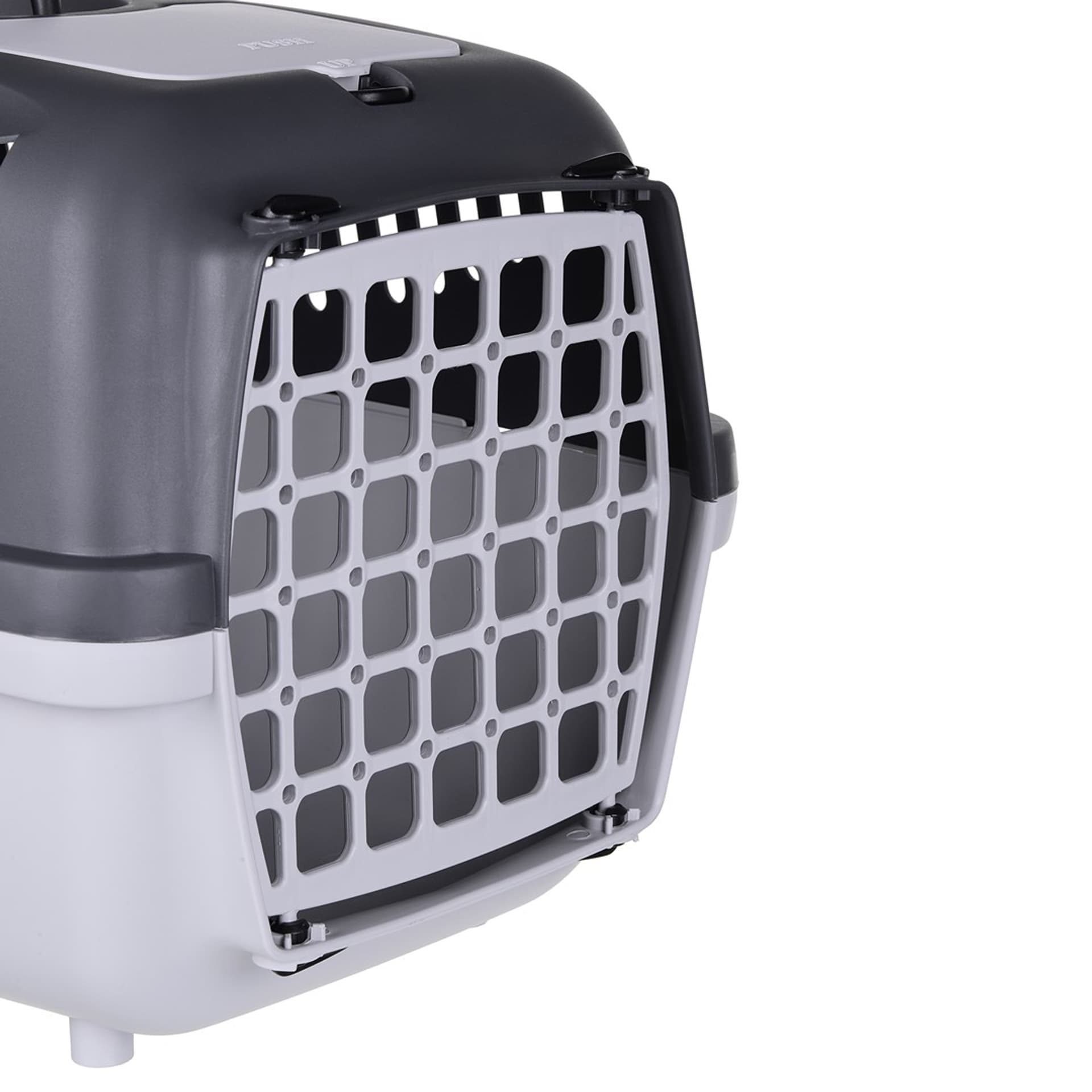

ZOLUX Transporter GULLIVER 2 z plastikowymi drzwiczkami jasnoszary/ciemnoszary