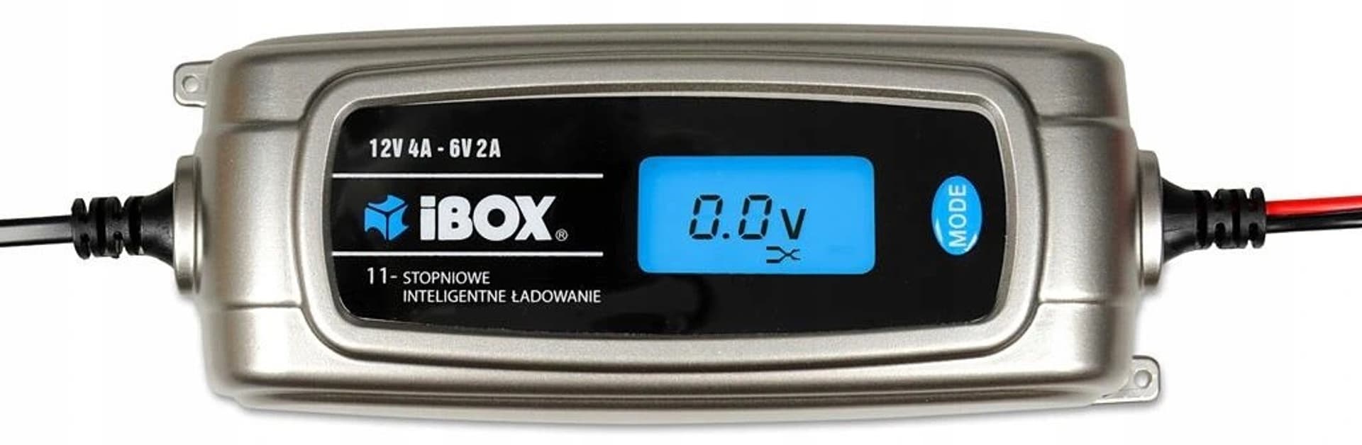 

Prostownik do akumulatora IBOX 6/12V 4A I-504DVL