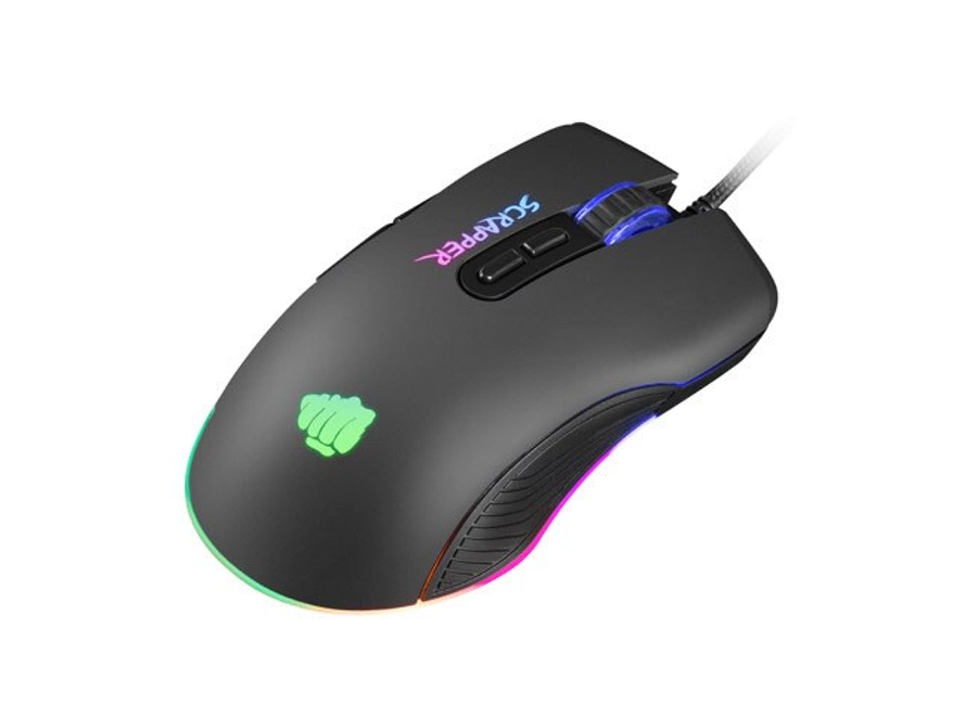 

FURY MYSZ DLA GRACZY SCRAPPER 6400DPI RGB NFU-1699