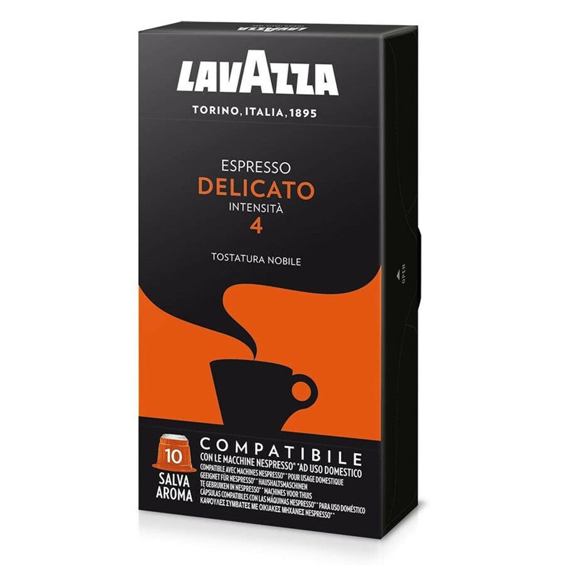 

KAPSUŁKI DO NESPRESSO LAVAZZA DELICATO - 10 SZTUK