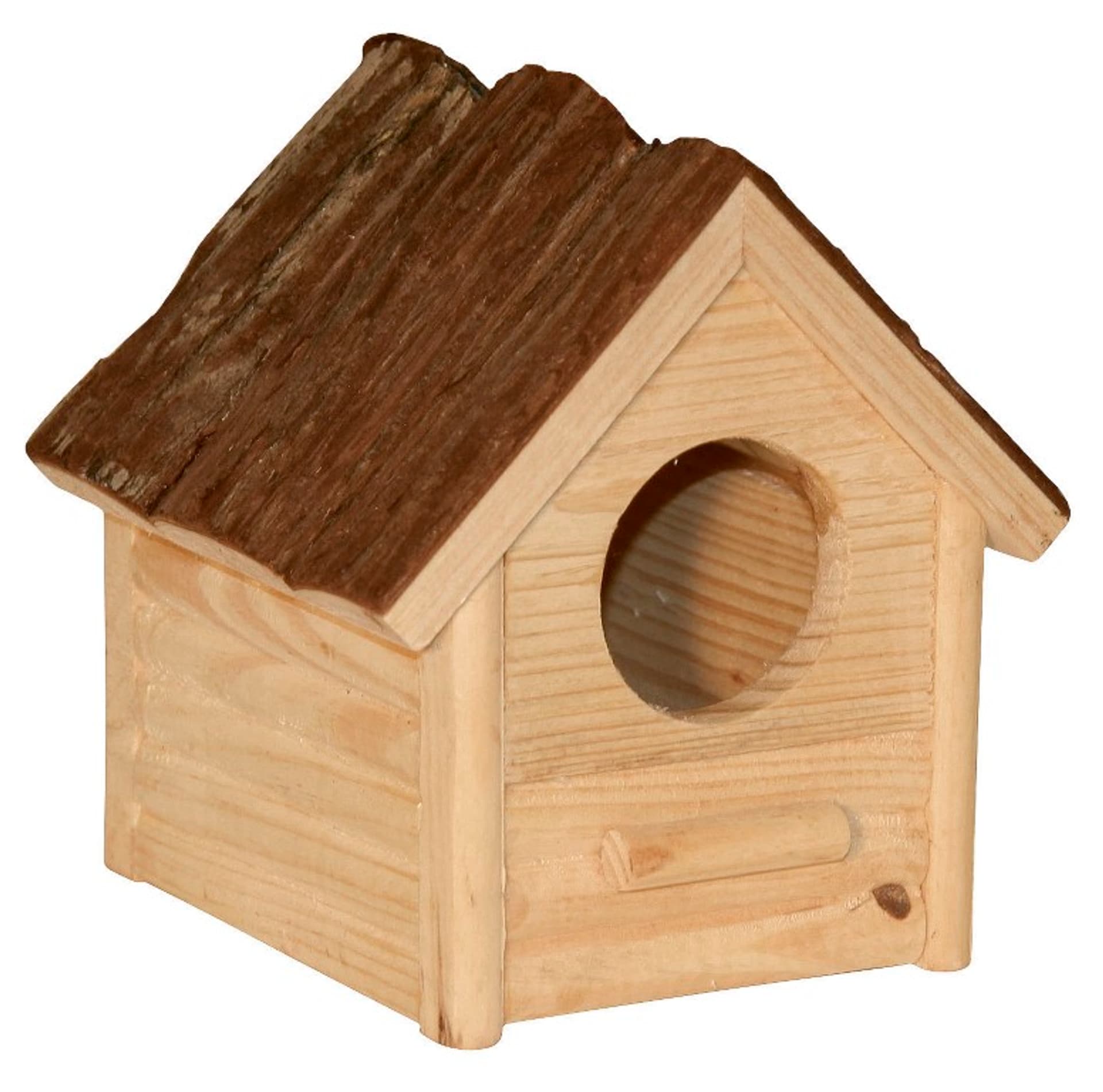

KERBL Domek dla chomika z naturalnego drewna 14x12x13cm [83165]