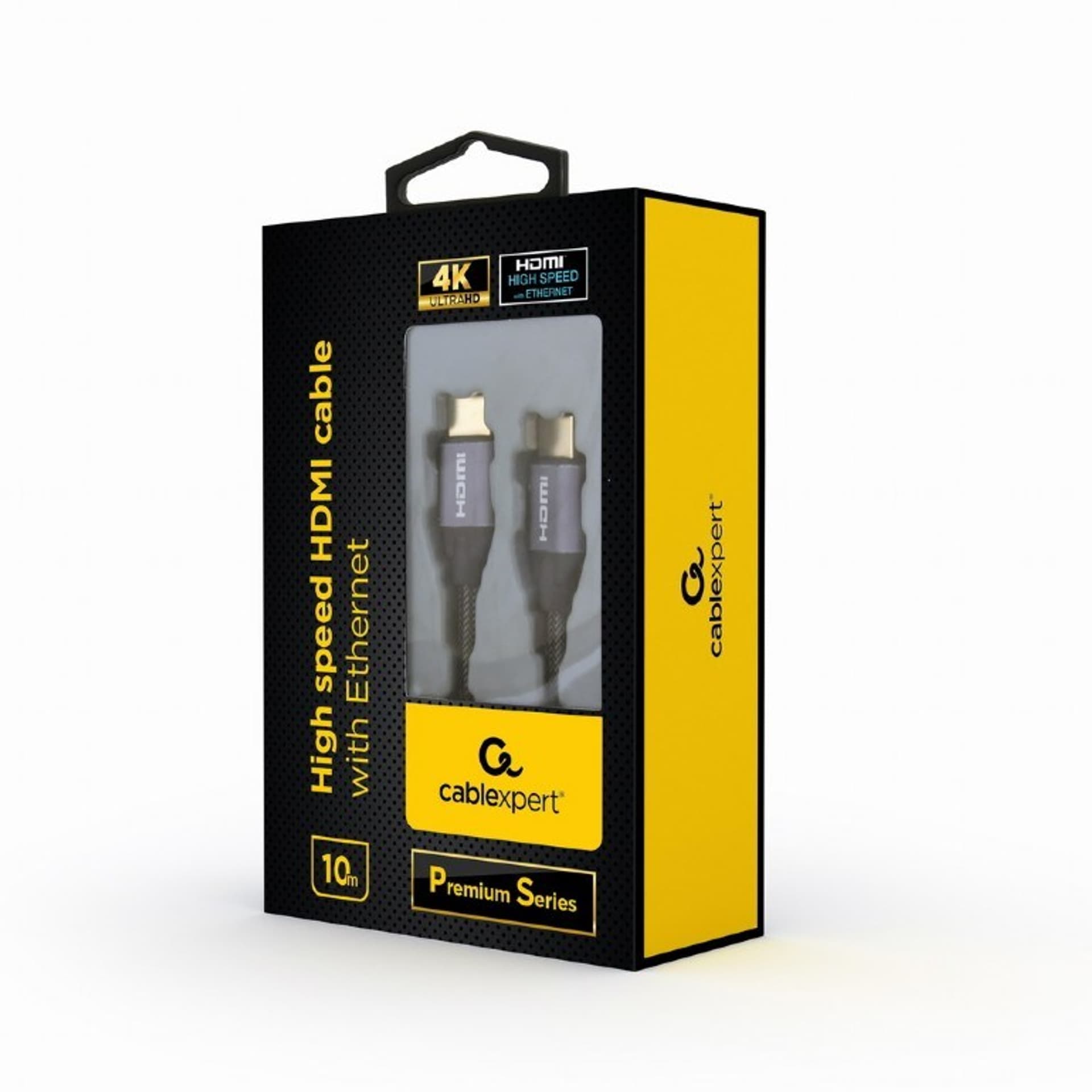 

Kabel GEMBIRD Seria premium CCBP-HDMI-10M (HDMI M - HDMI M; 10m; kolor czarny)