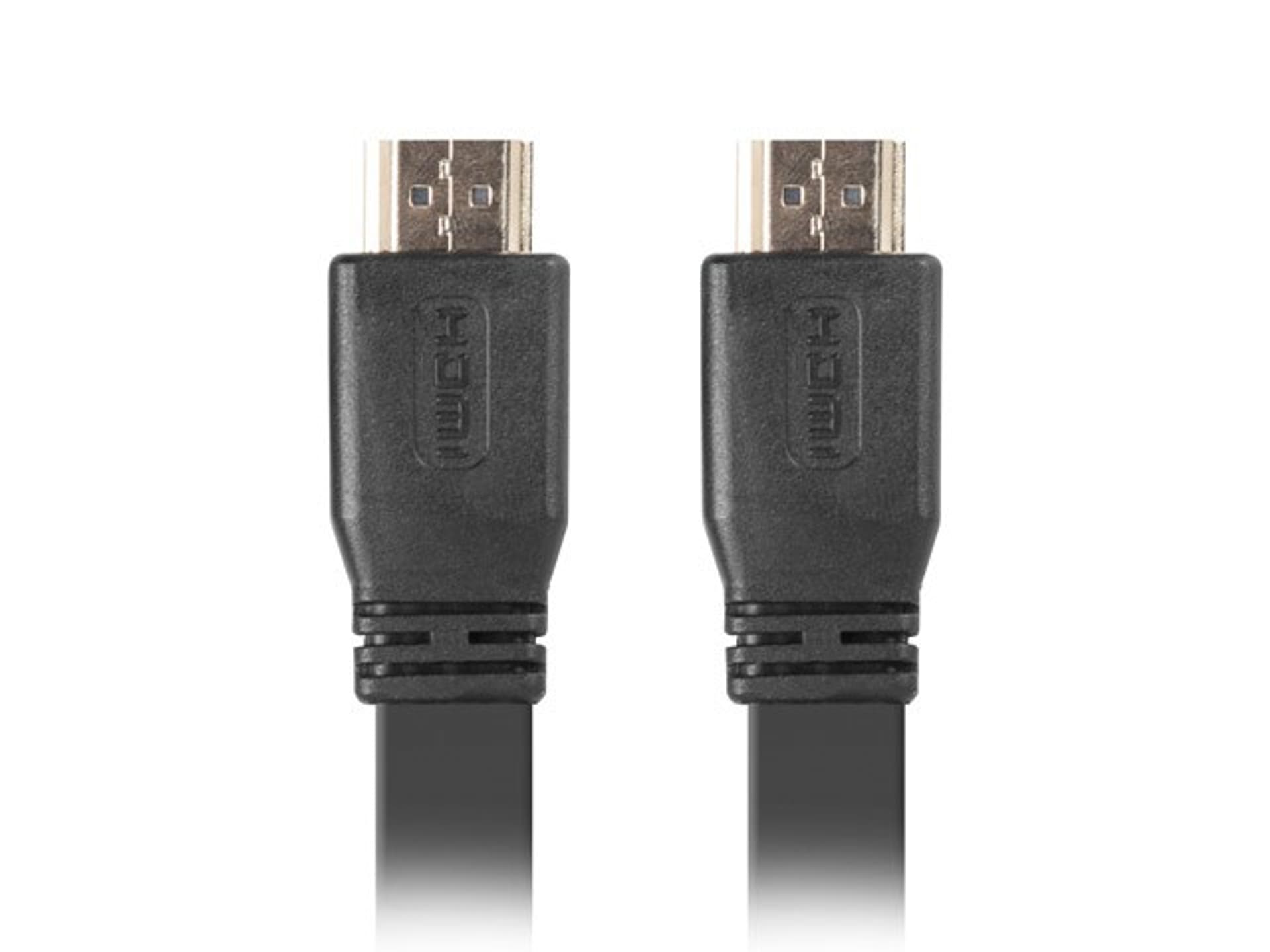 

Kabel Lanberg CA-HDMI-21CU-0018-BK (HDMI M - HDMI M; 1,8m; kolor czarny)