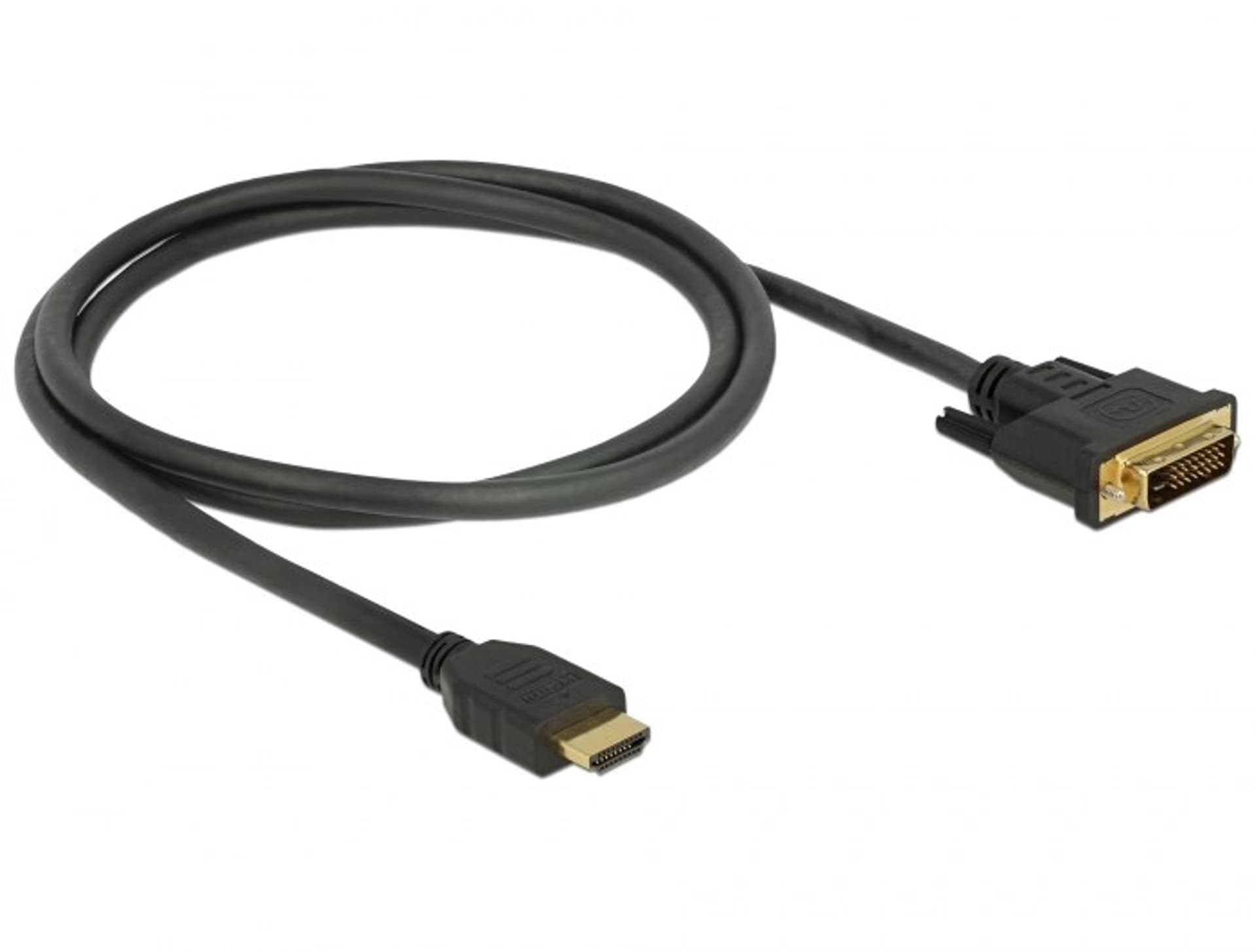 

DELOCK KABEL HDMI (M) -> DVI-D (M)(24+1) 1M DUAL LINK 85652, 24+1) 1m dual link 8565