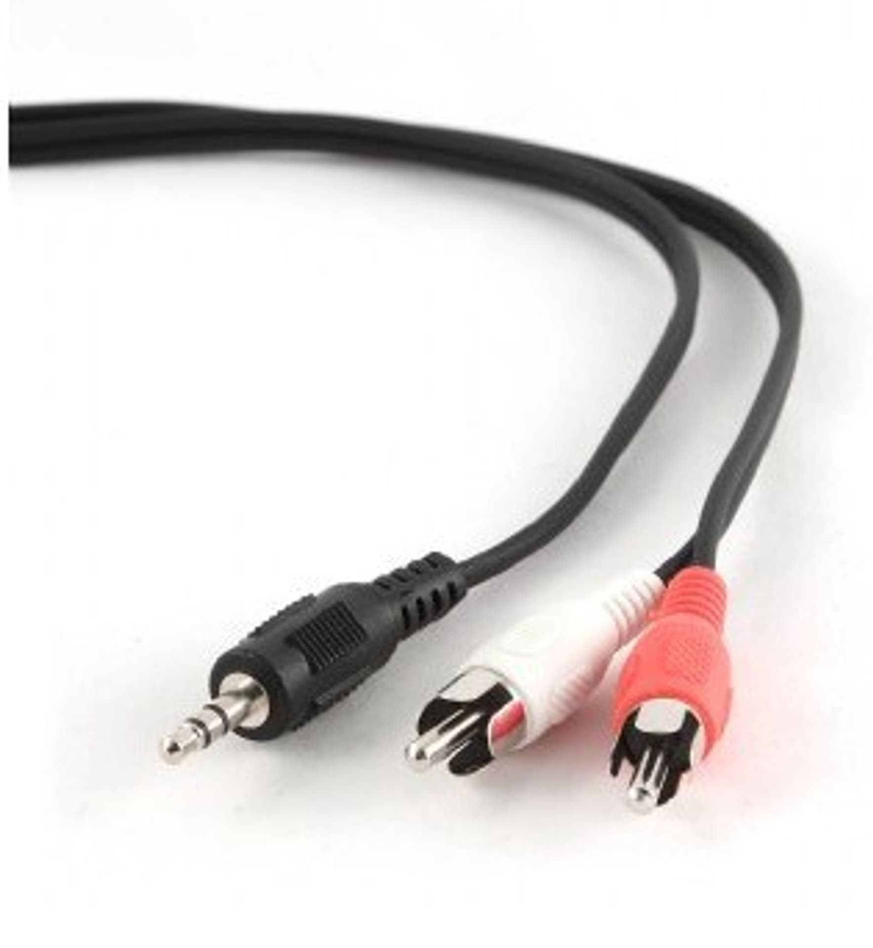 

GEMBIRD Jack 3.5mm-2xRCA (wtyk-wtyk) 2.5m 2.5m /s1x MiniJack 3.5 mm (wtyk) 2x RCA (wtyk)