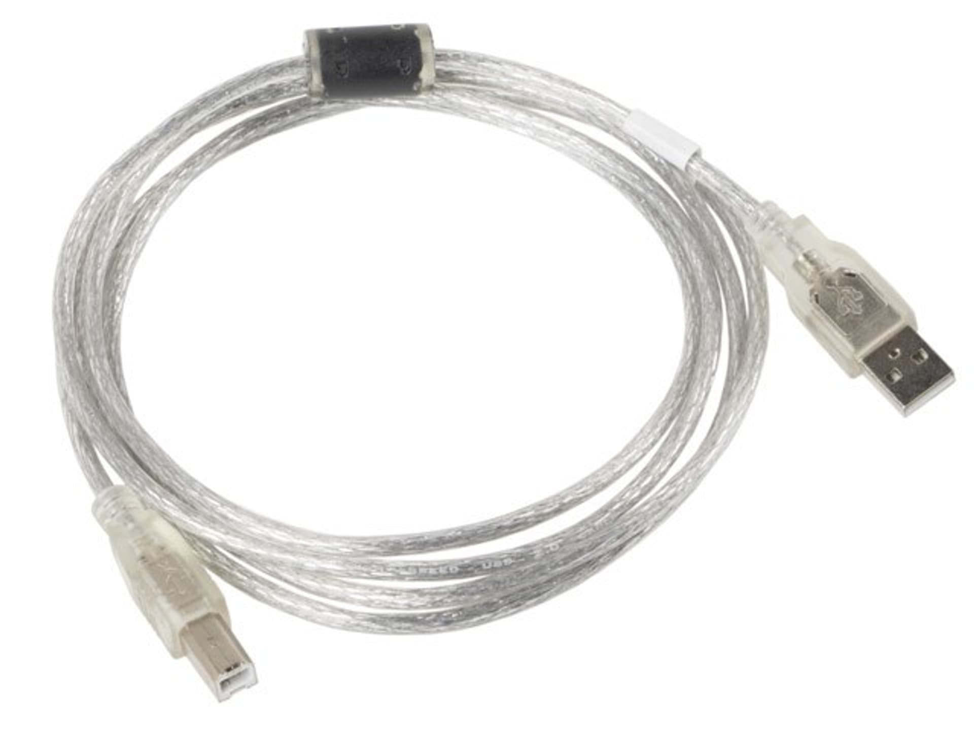 

Kabel Lanberg CA-USBA-12CC-0018-TR (USB 2.0 M - USB 2.0 M; 1,8m; kolor przeźroczysty)