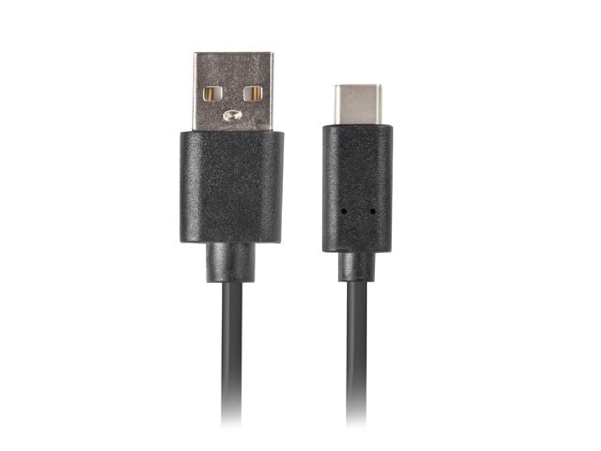 

Kabel Lanberg CA-USBO-10CU-0005-BK (USB 2.0 typu A - USB typu C ; 0,50m; kolor czarny)