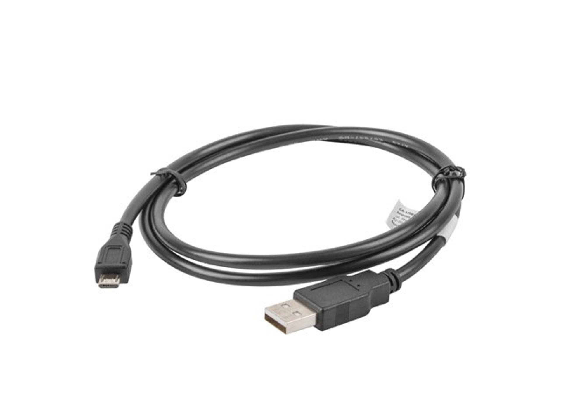 

Kabel Lanberg CA-USBM-10CC-0010-BK (USB 2.0 M - Micro USB M; 1m; kolor czarny)
