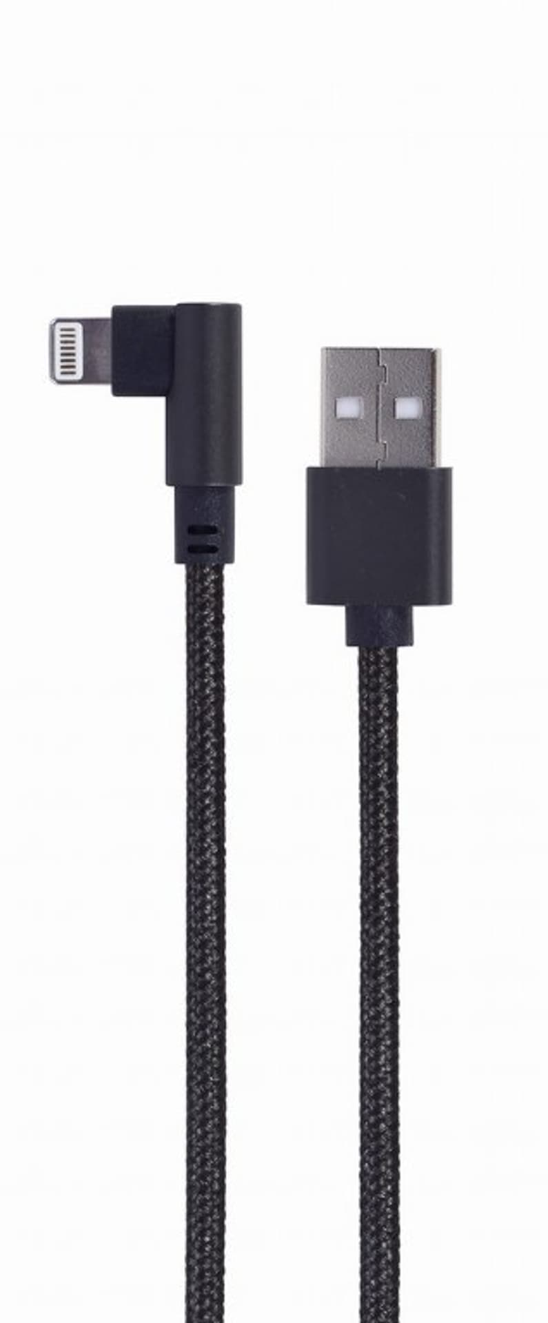 

GEMBIRD KABEL KĄTOWY USB 2.0 DO 8-PIN 0.2M CZARNY OPLOT