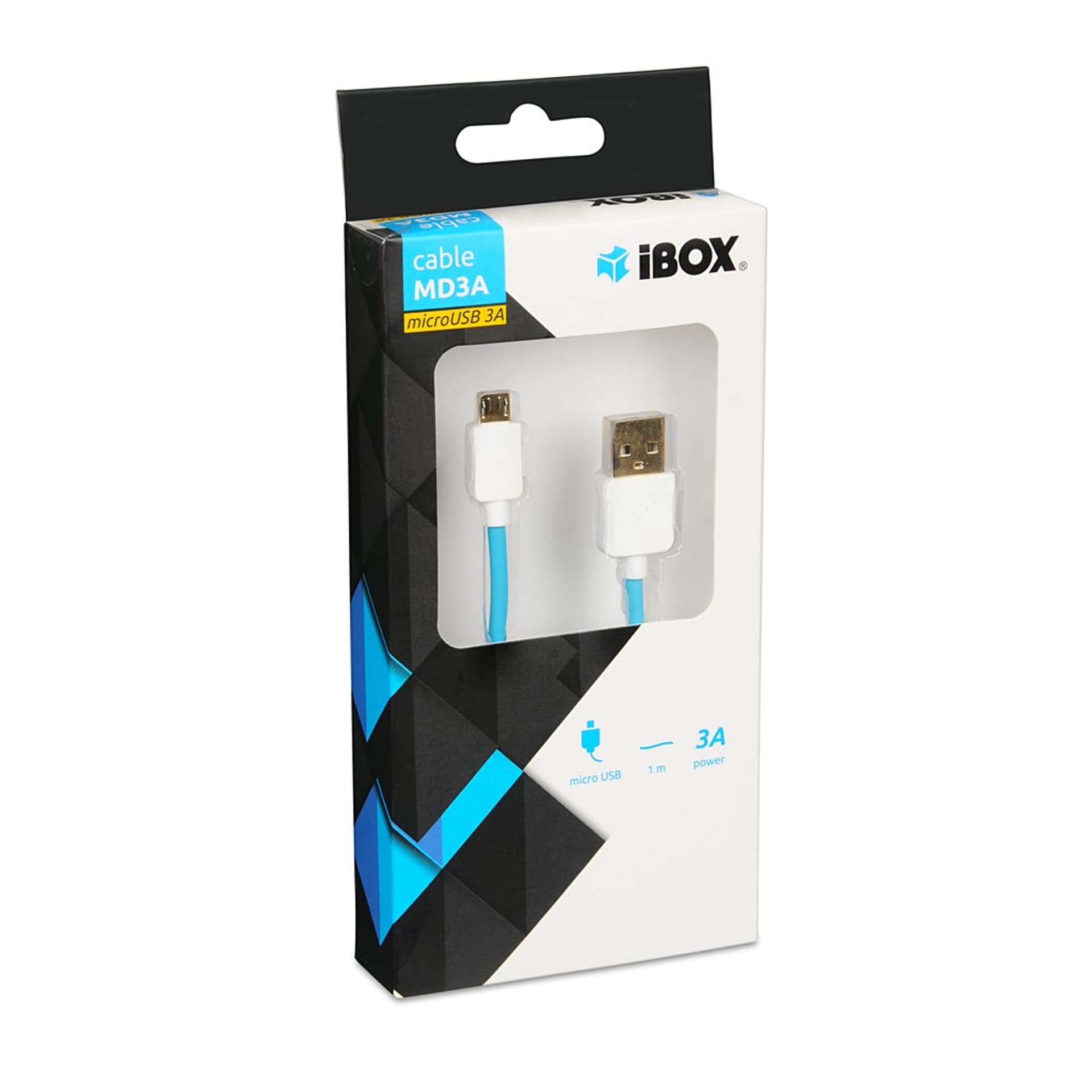 

IBOX KABEL MICRO USB 3A MD3A