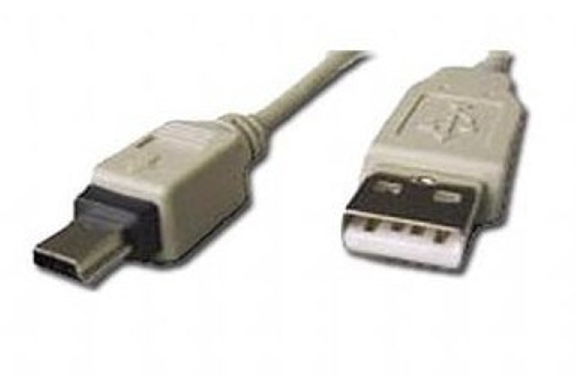 

Kabel miniUSB 2.0 CANON 5pin 1.8m szary