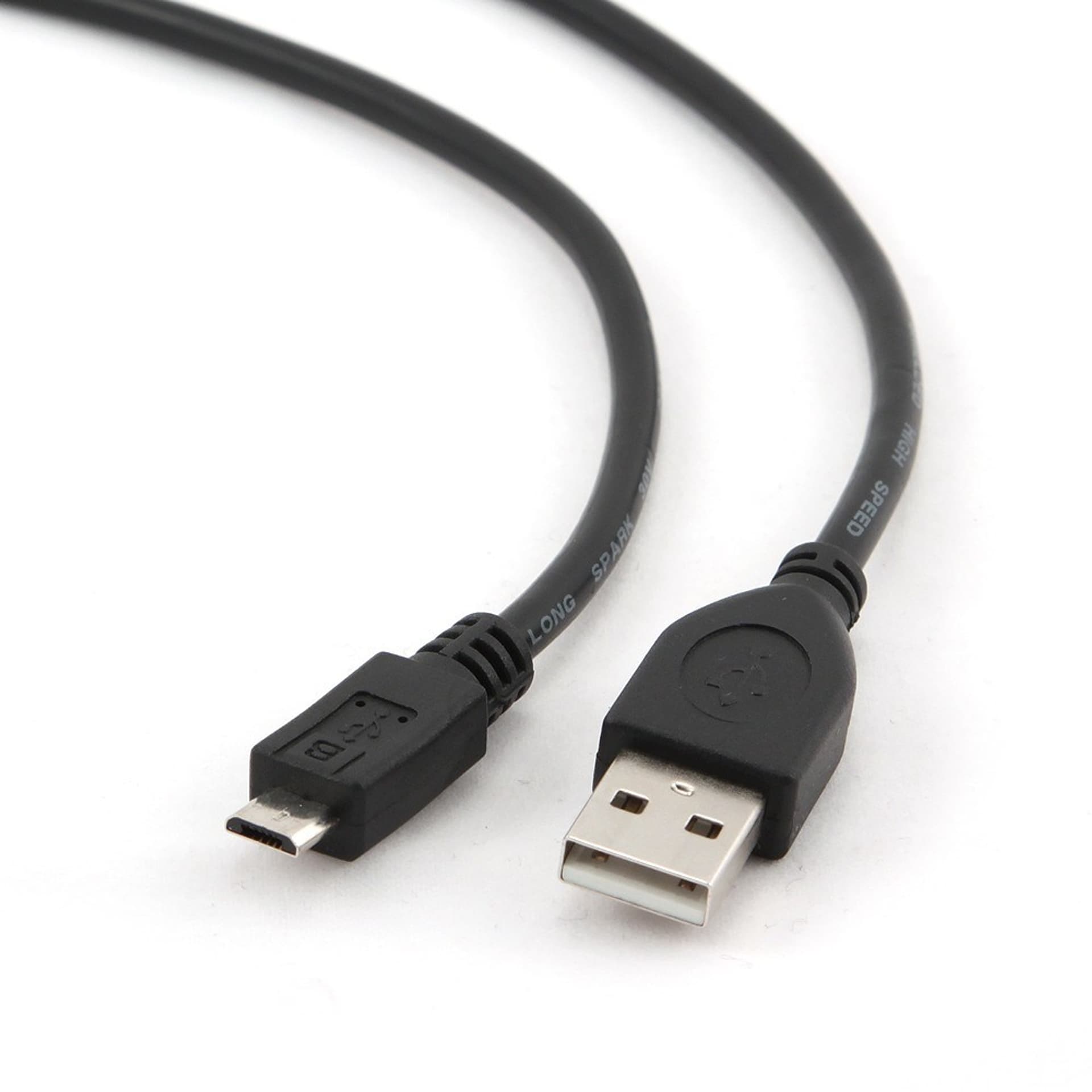 

Kabel GEMBIRD CCP-MUSB2-AMBM-1M (Micro USB M - USB M; 1m; kolor czarny)