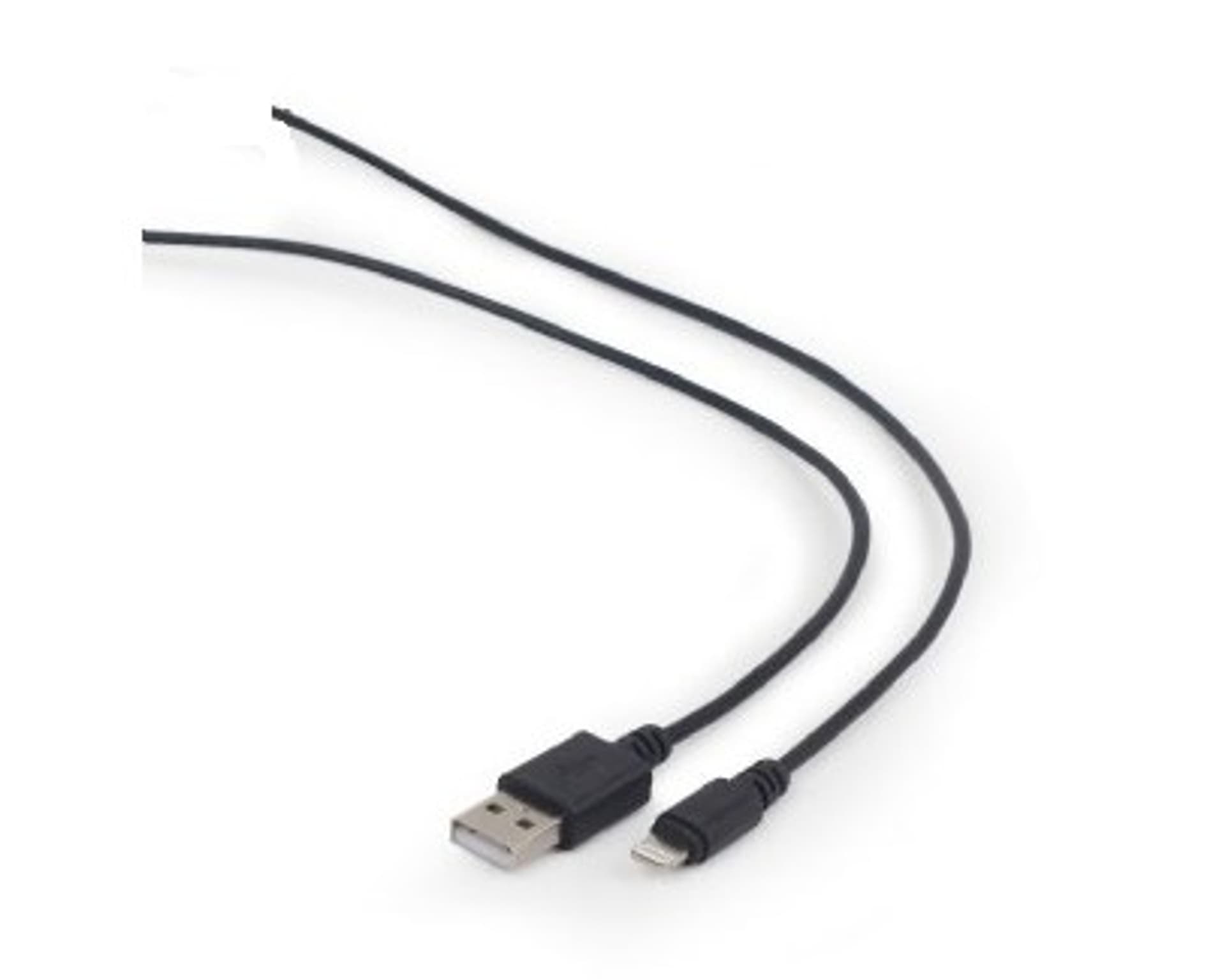 

Kabel GEMBIRD CC-USB2-AMLM-1M (USB 2.0 M - Lightning M; 1m; kolor czarny)