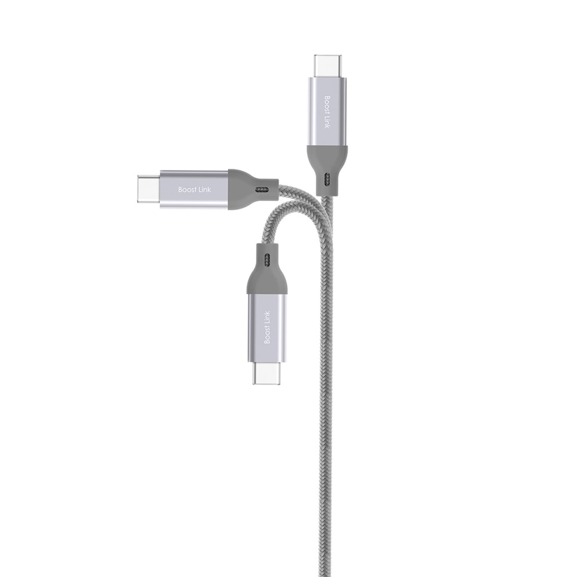 

Kabel Silicon Power Boost Link Nylon LK30AC, QC3.0 USB - USB typ C 1m, grey