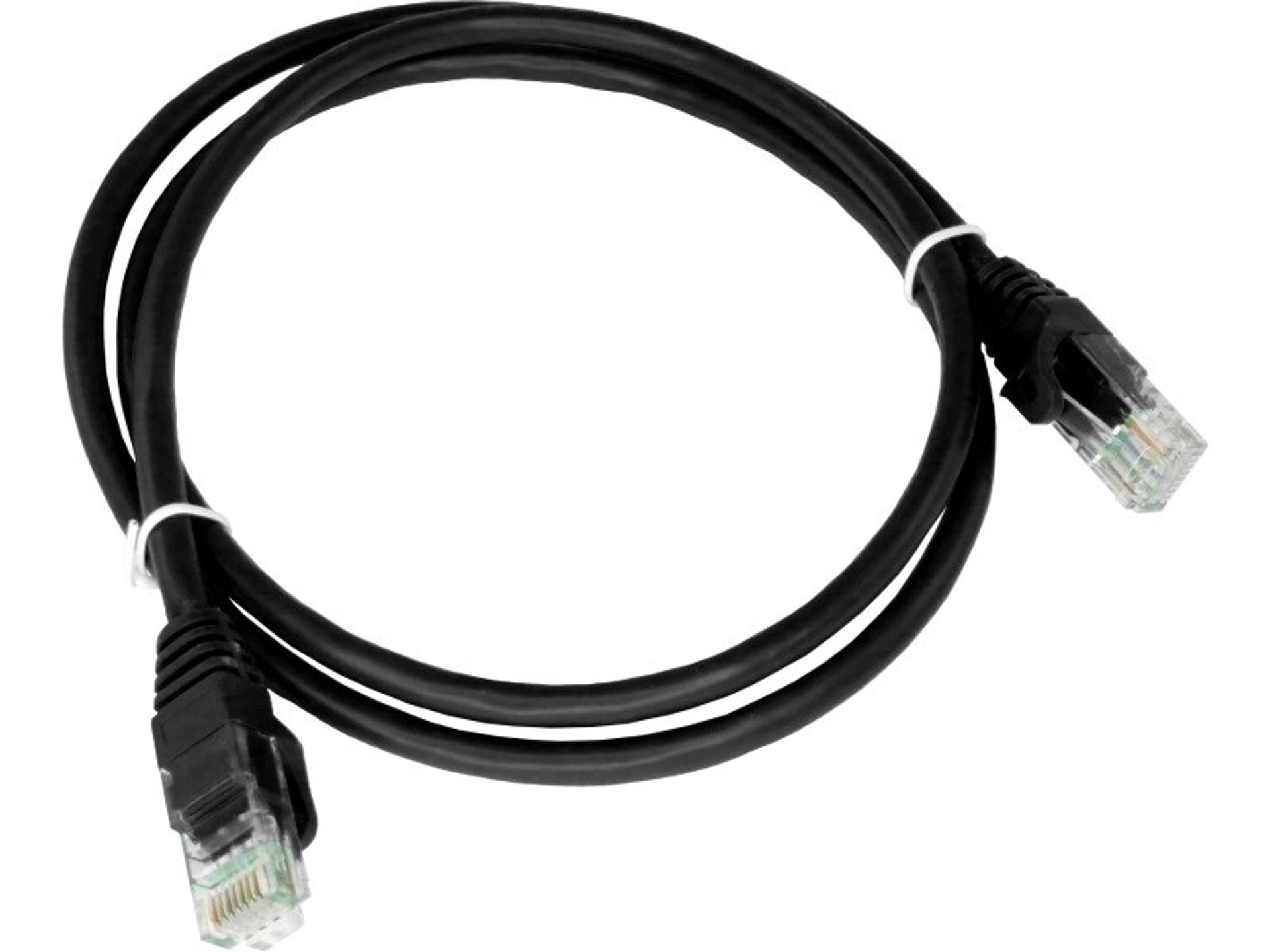 

Patch-cord U/UTP kat.5e PVC 0.25m czarny ALANTEC - ALANTEC