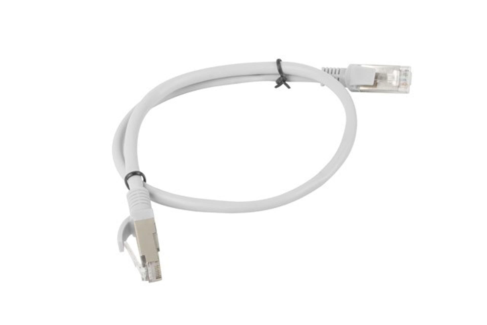 

Patchcord Lanberg PCF5-10CC-0050-S (RJ45 - RJ45 ; 0,50m; kolor szary)