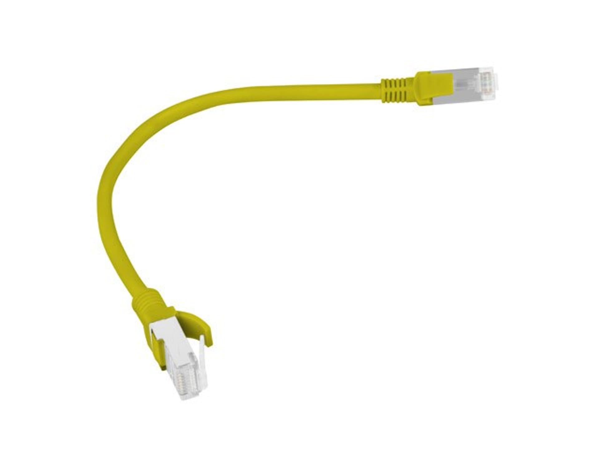 

Patchcord UTP Lanberg PCU5-10CC-0025-Y (RJ45 - RJ45 ; 0,25m; UTP; kat. 5e; kolor żółty)