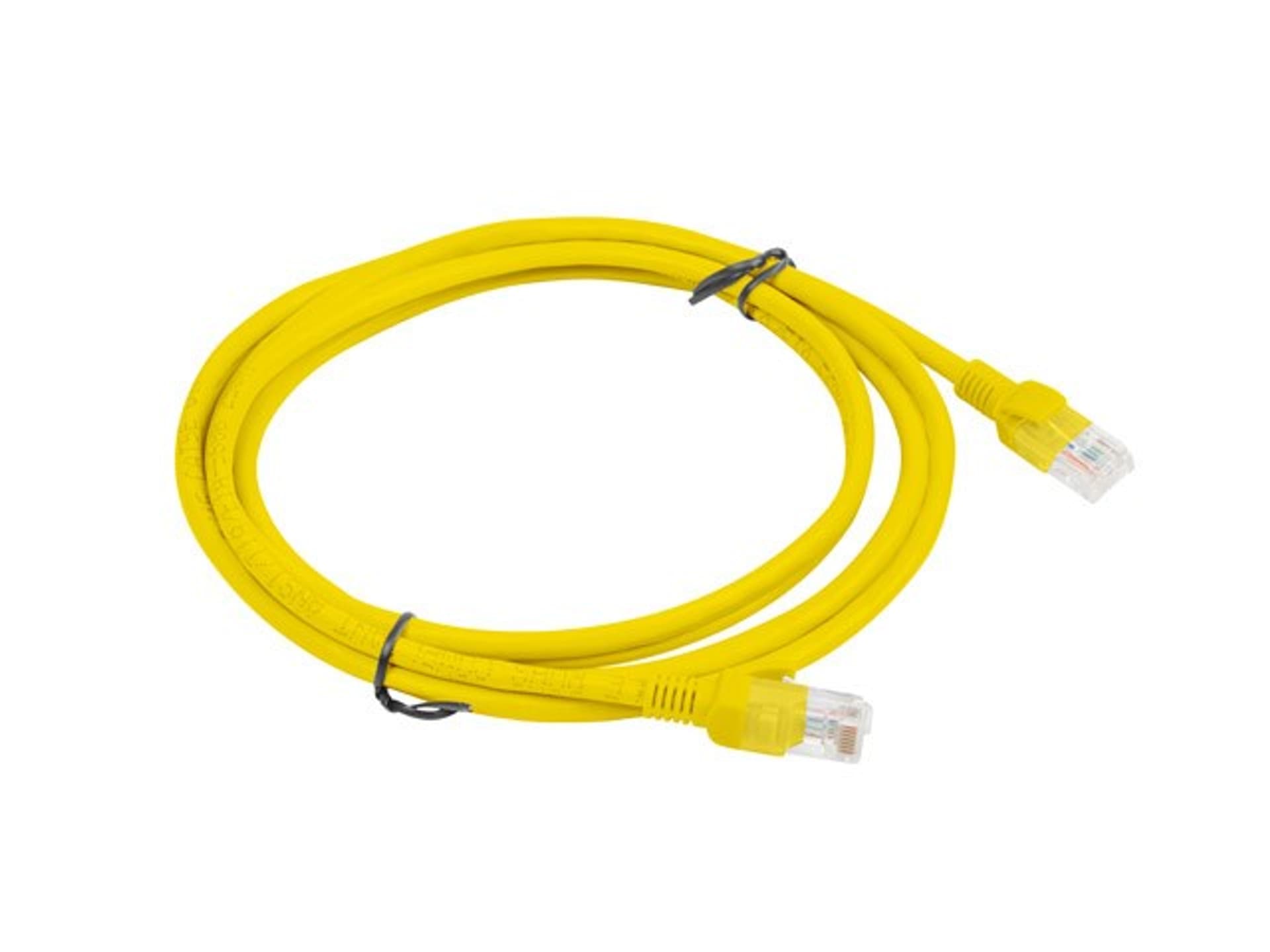 

Kabel sieciowy Lanberg PCU5-10CC-0200-Y (RJ45 - RJ45 ; 2m; UTP; kolor żółty)