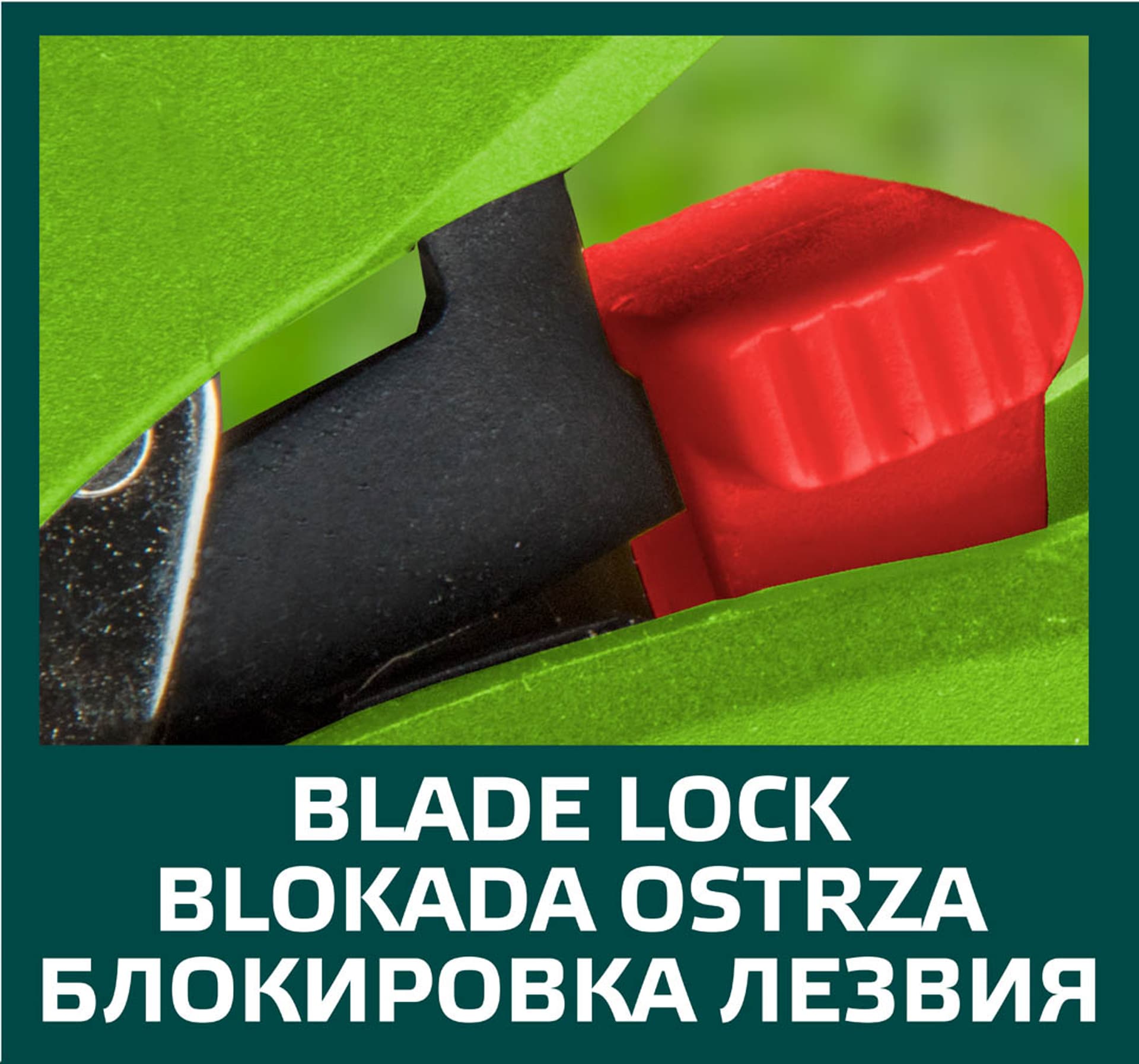 

Sekator ogrodowy kowadełkowy z grzechotką, średnica cięcia 20 mm