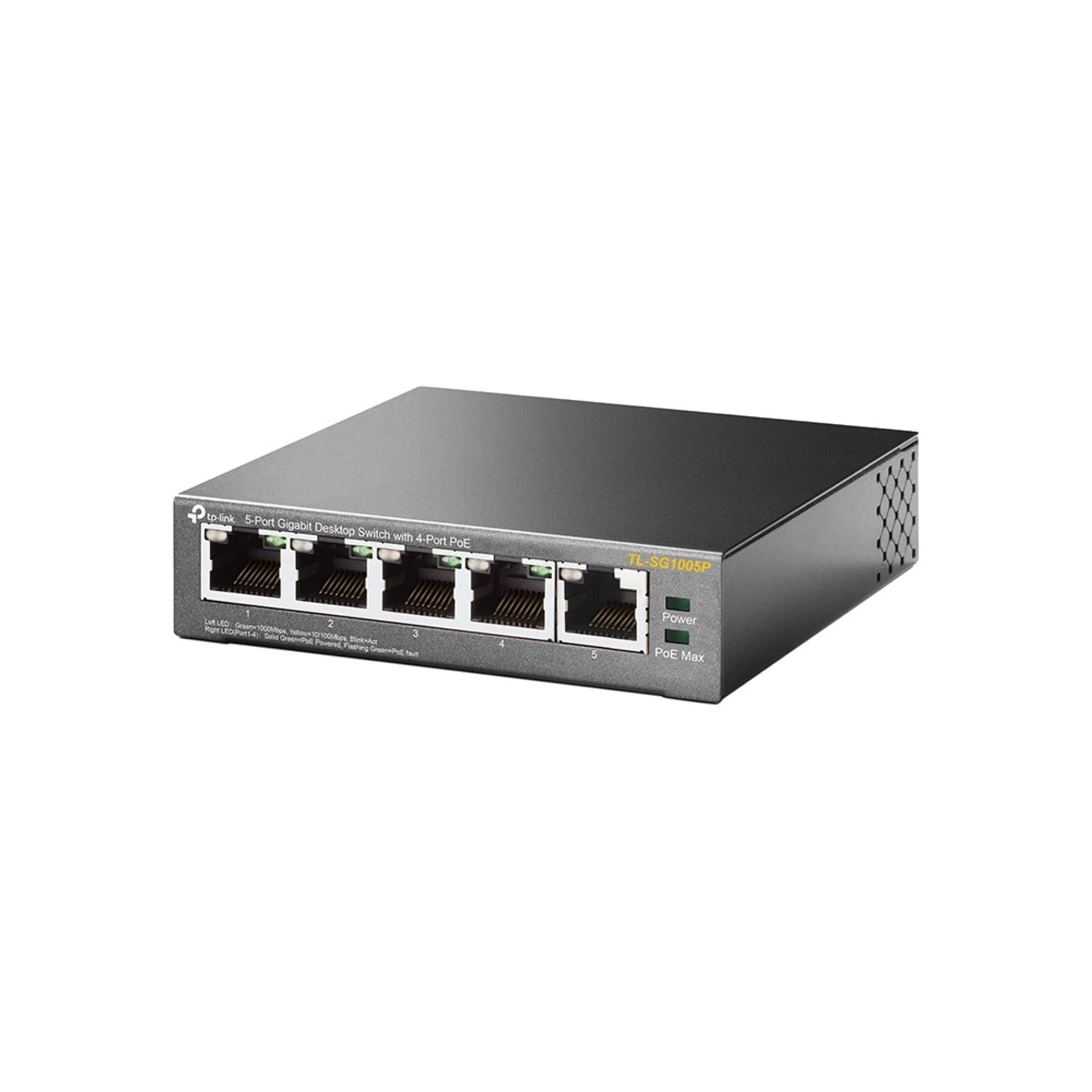 

Switch TP-LINK TL-SG1005P (5x 10/100/1000Mbps)