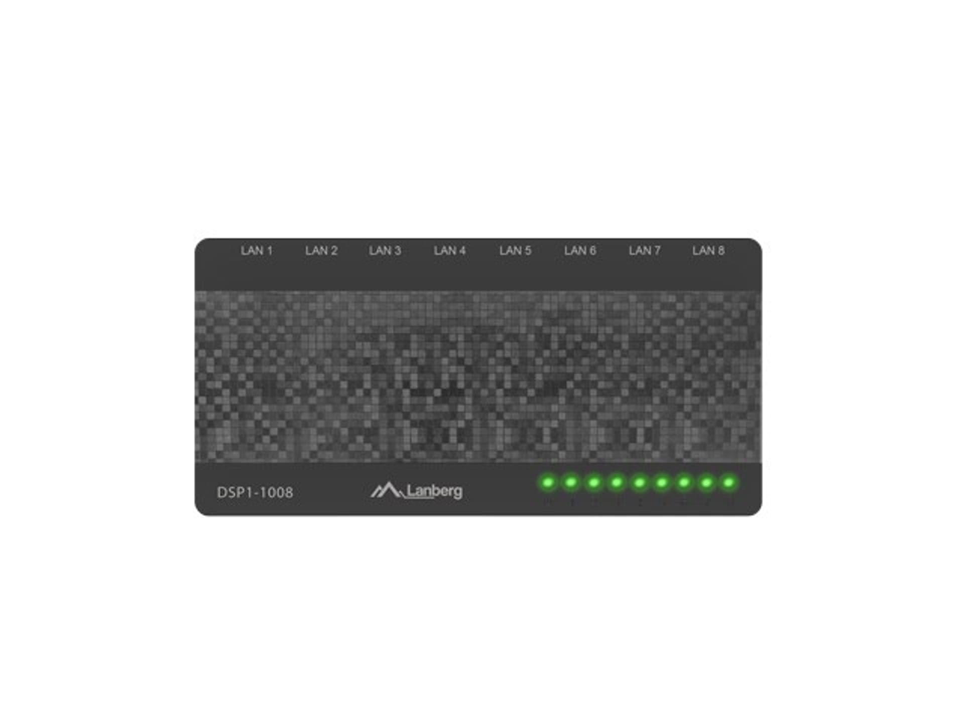 

Switch Lanberg DSP1-1008 (8x 10/100/1000Mbps)