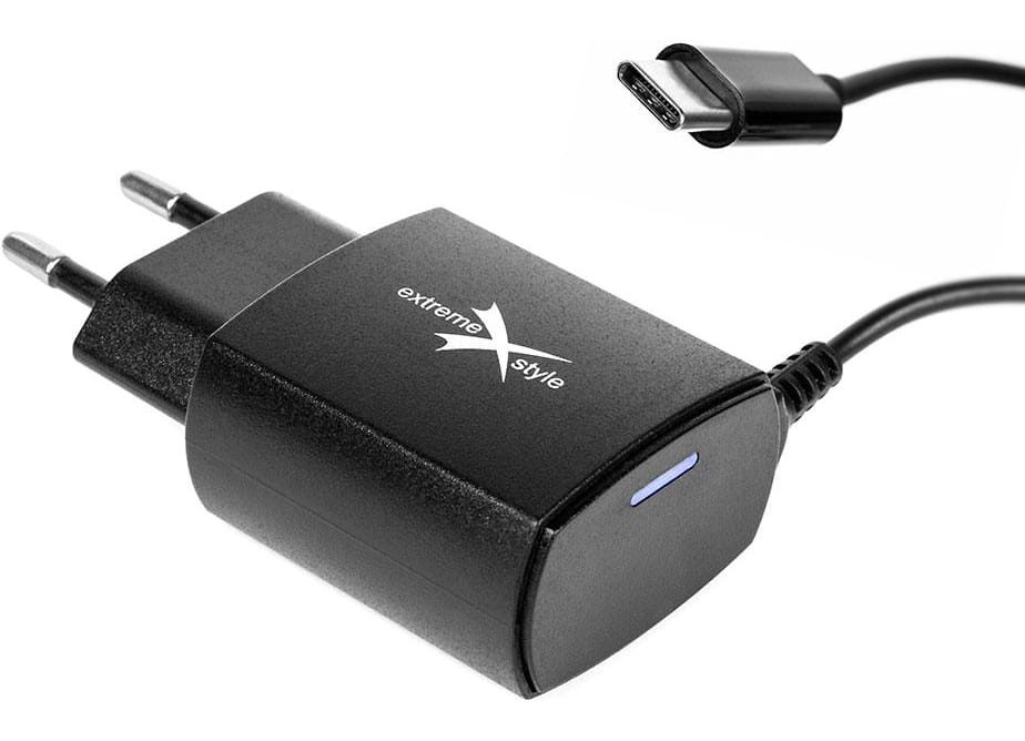 Ładowarka sieciowa USB Typ-C 2.1A NTC21C