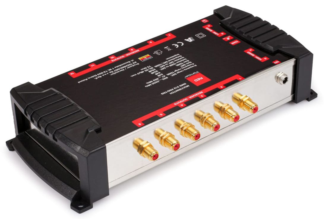 Multiswitch 5/12 Opticum OMS 512 PRO + zasilacz