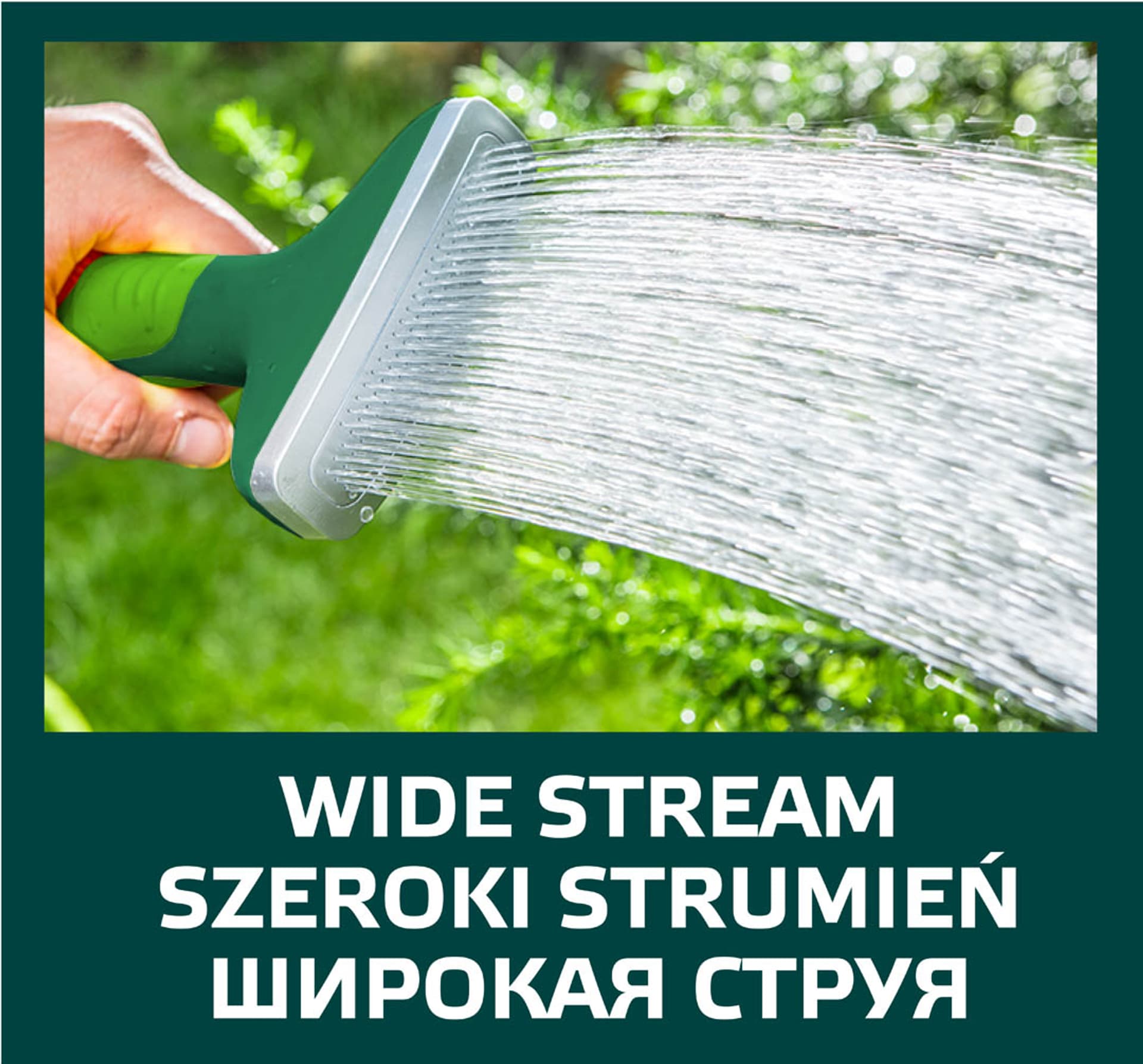 

Zraszacz pistoletowy szeroki