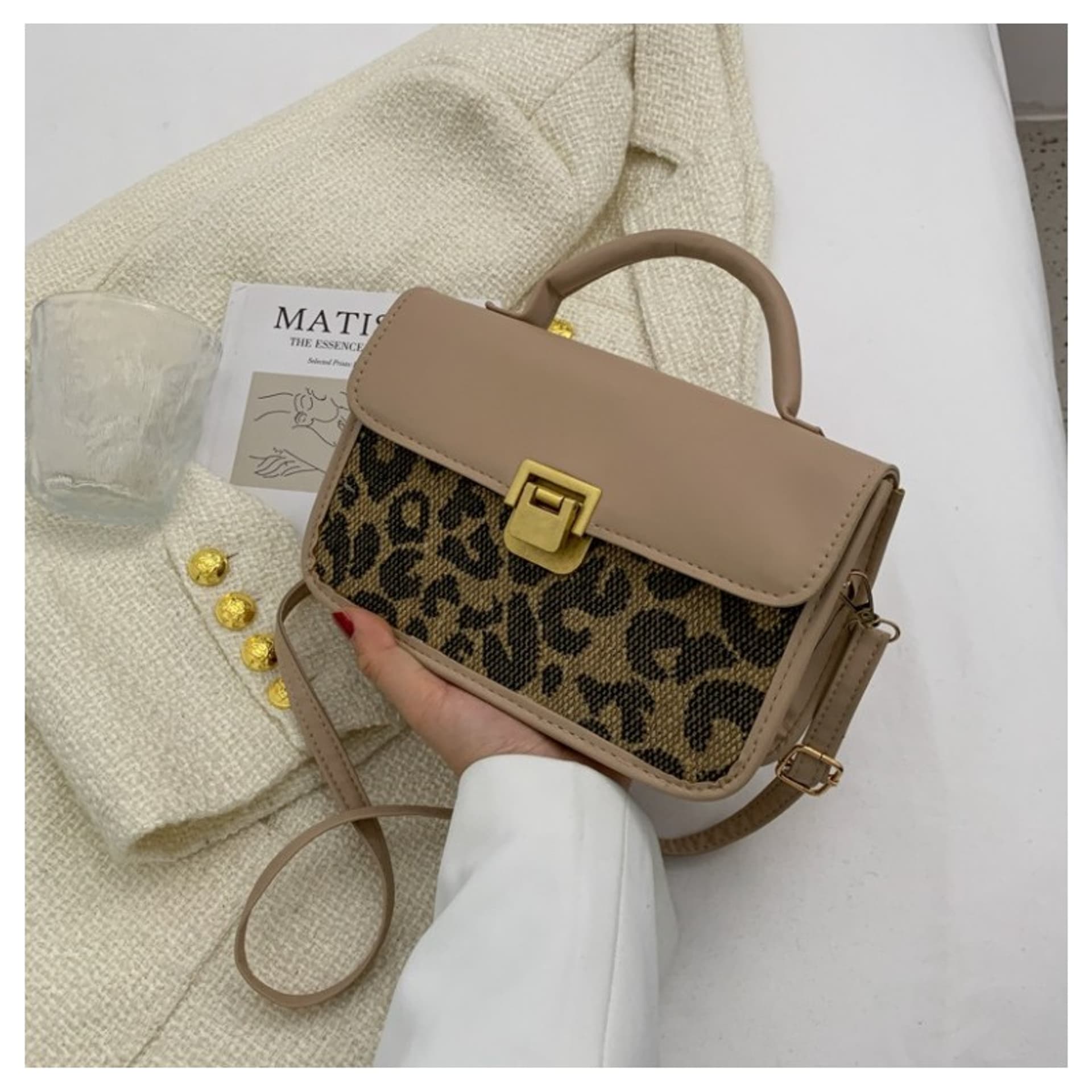 

Elegancka Torebka damska KREM T231K