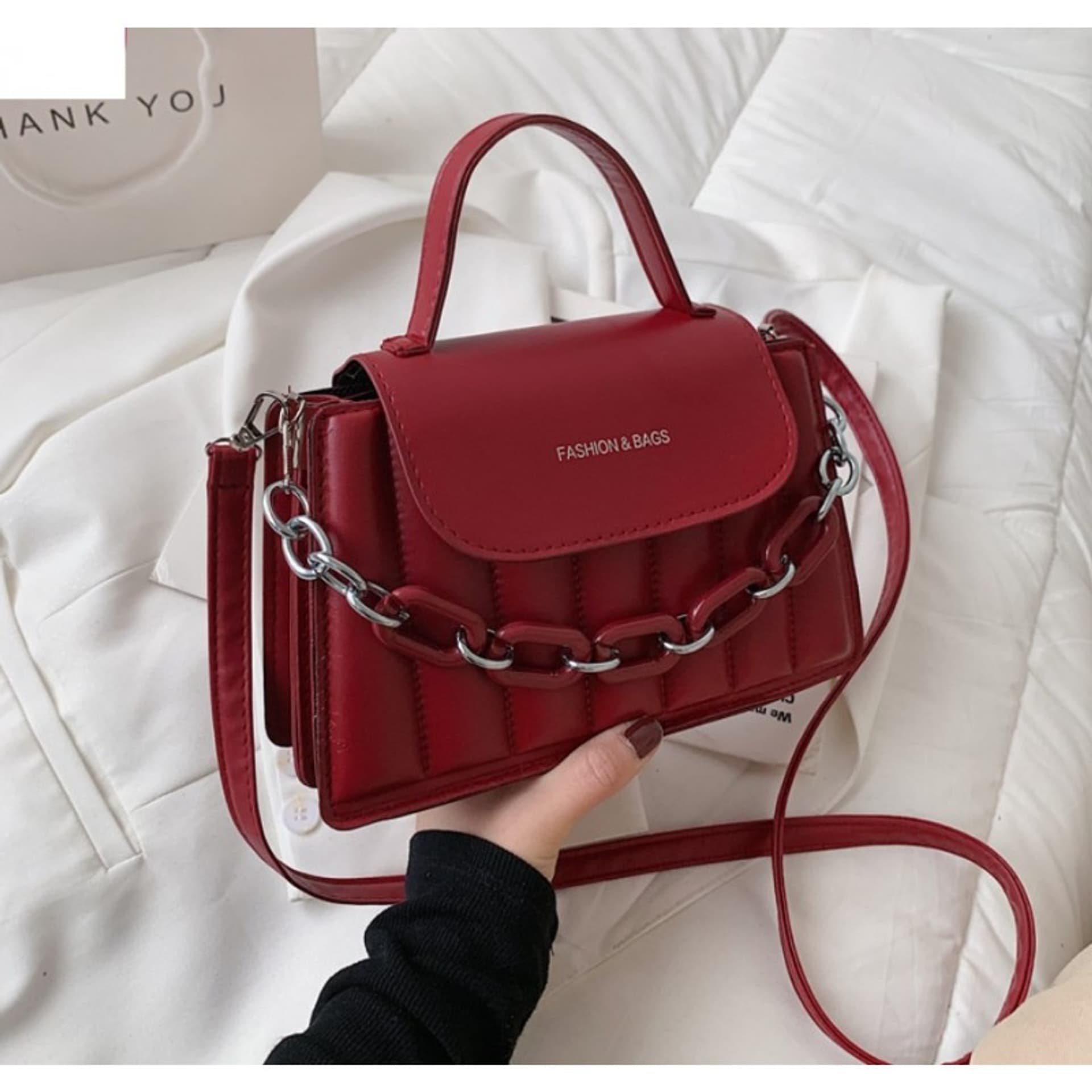 

Elegancka Torebka damska BORDO T235CZE