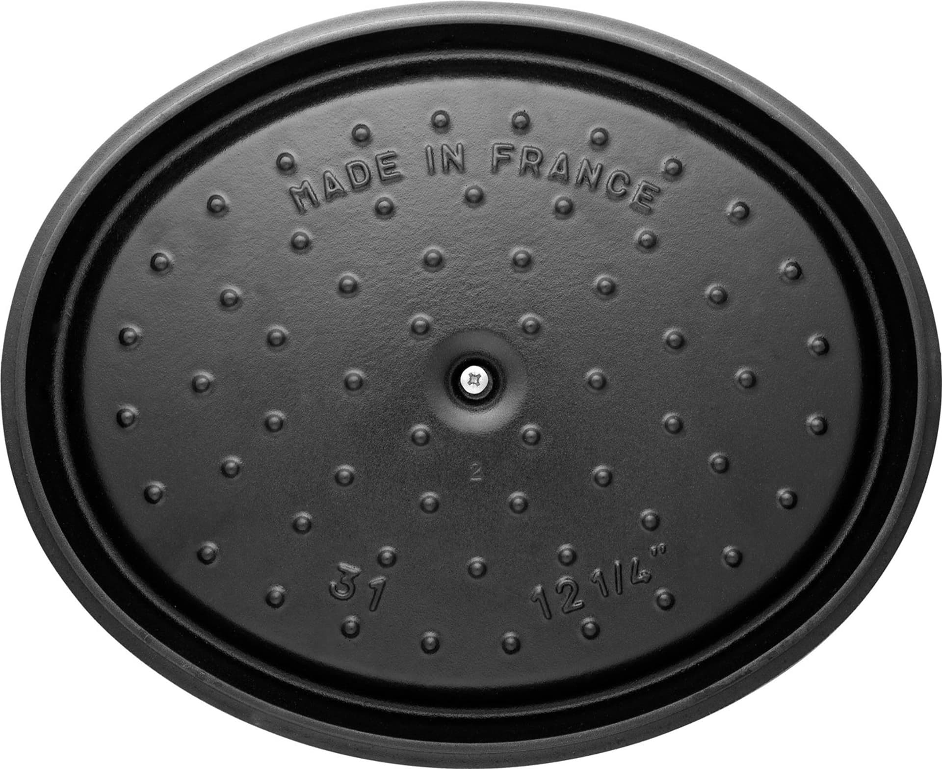 

STAUB Garnek żeliwny owalny 4,2l czarny