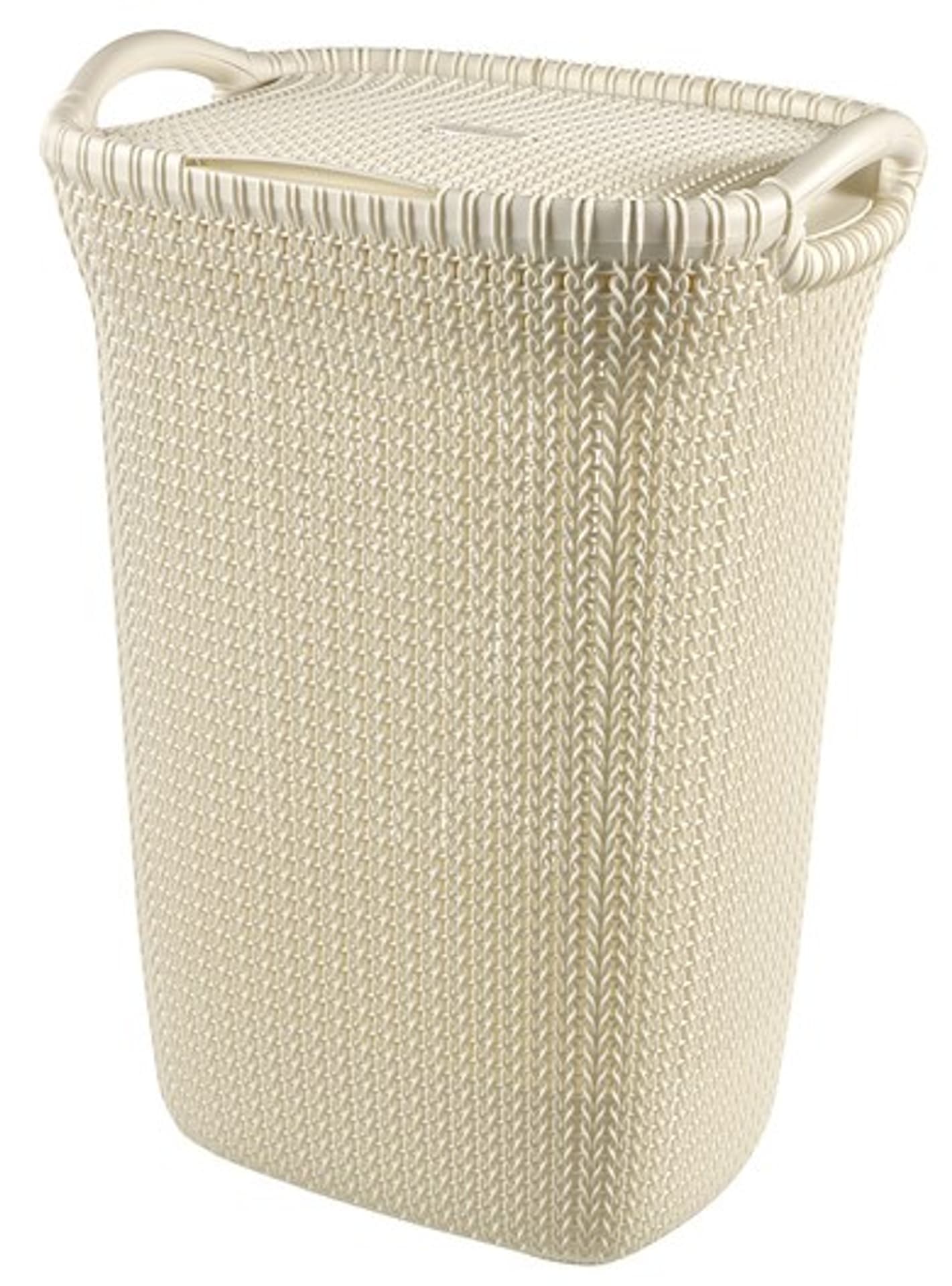 

Kosz na bieliznę CURVER Knit 228391 (57l; 1 komora; kolor kremowy)
