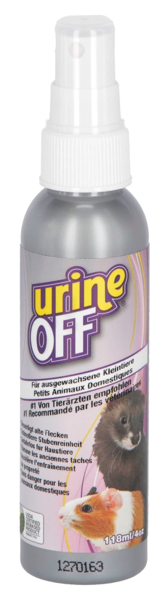 

KERBL Spray neutralizujący zapachy dla gryzoni UrineOff, 118ml [82846]