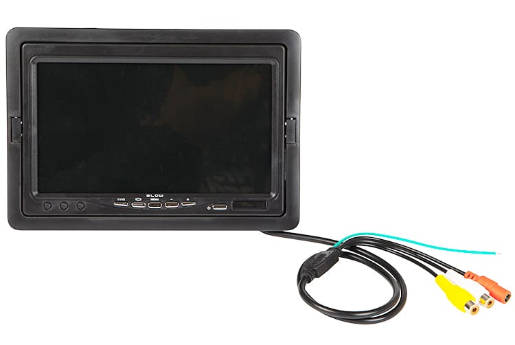 Monitor 7" LCD Blow TFT 2x AV uniwersalne zastosowanie 12/24V Blow