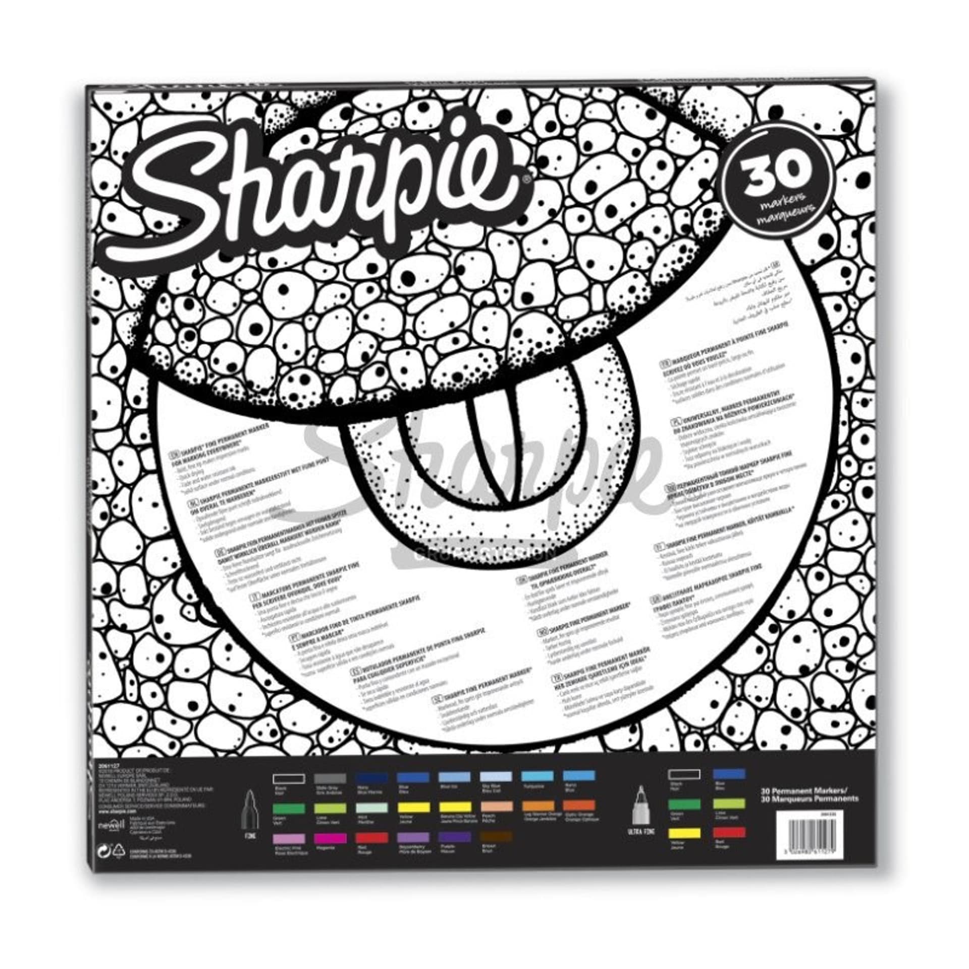 

SHARPIE-zestaw markerów 30 szt FINE