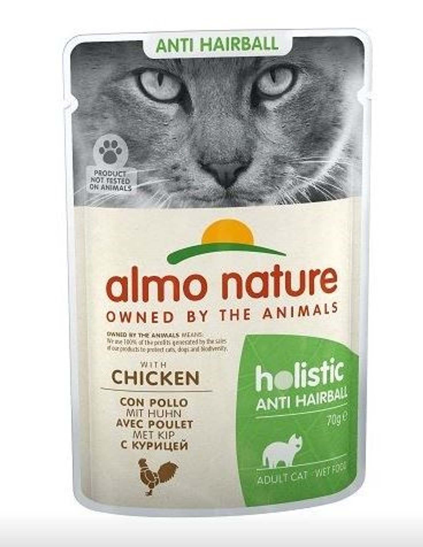 

ALMO NATURE Functional Sensitive z kurczakiem - mokra karma dla dorosłych kotów - 70 g