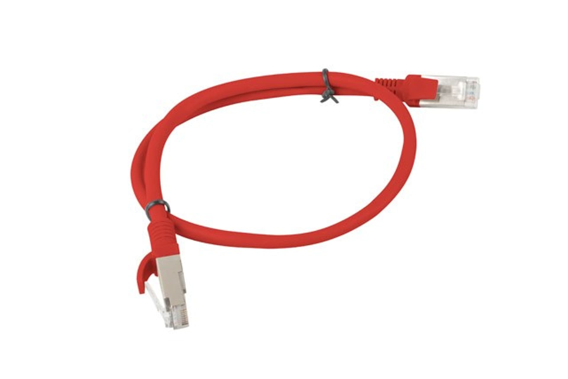 

Patchcord UTP Lanberg PCU5-10CC-0050-R (RJ45 - RJ45 ; 0,50m; UTP; kat. 5e; kolor czerwony)