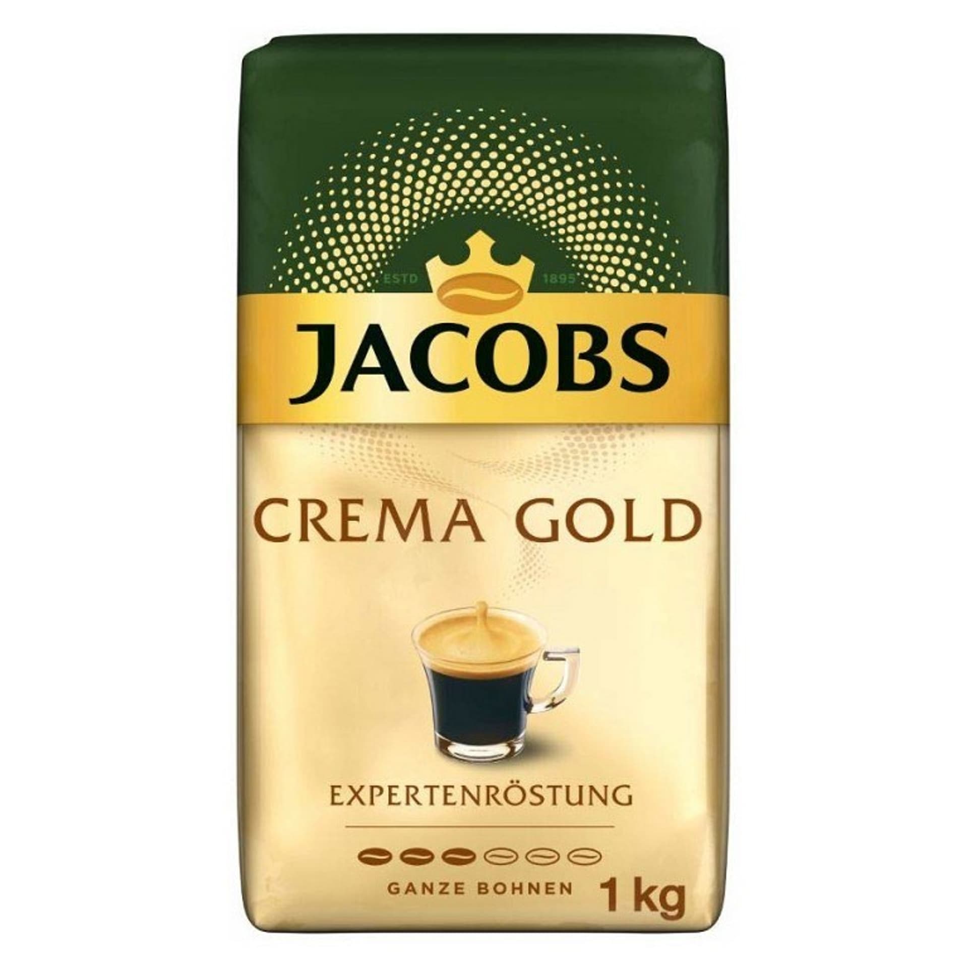 

Kawa Jacobs experten crema gold 1kg ziarnista