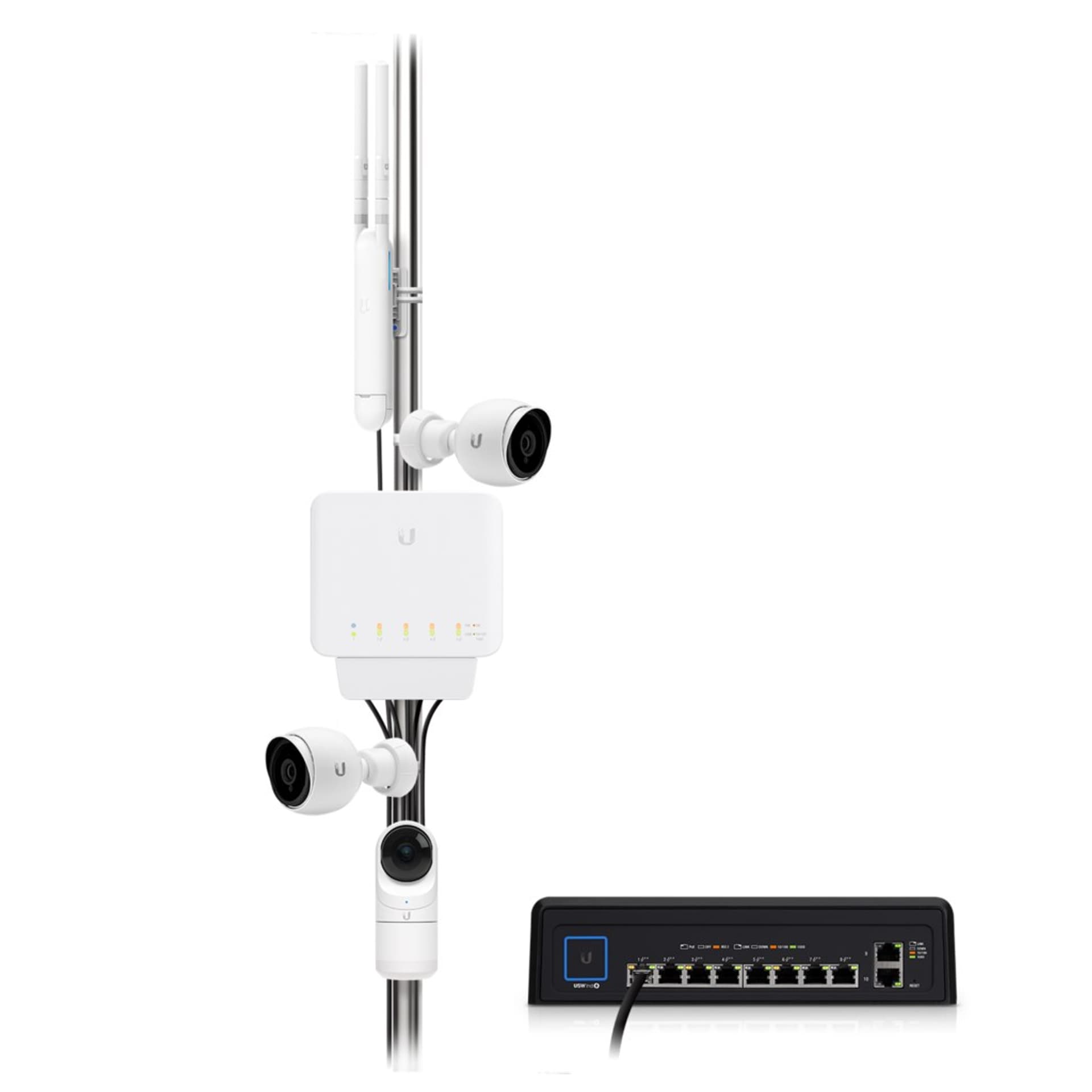 

Ubiquiti USW-FLEX UniFi, 5x RJ45 1000Mb/s, 1x PoE I