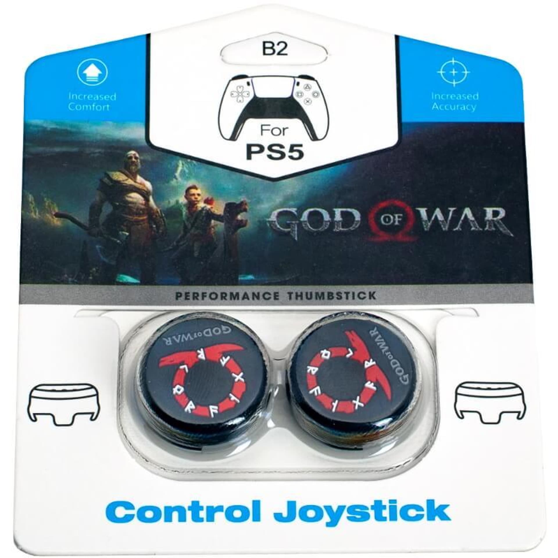 

Nakładki na kontroler God Of War RED