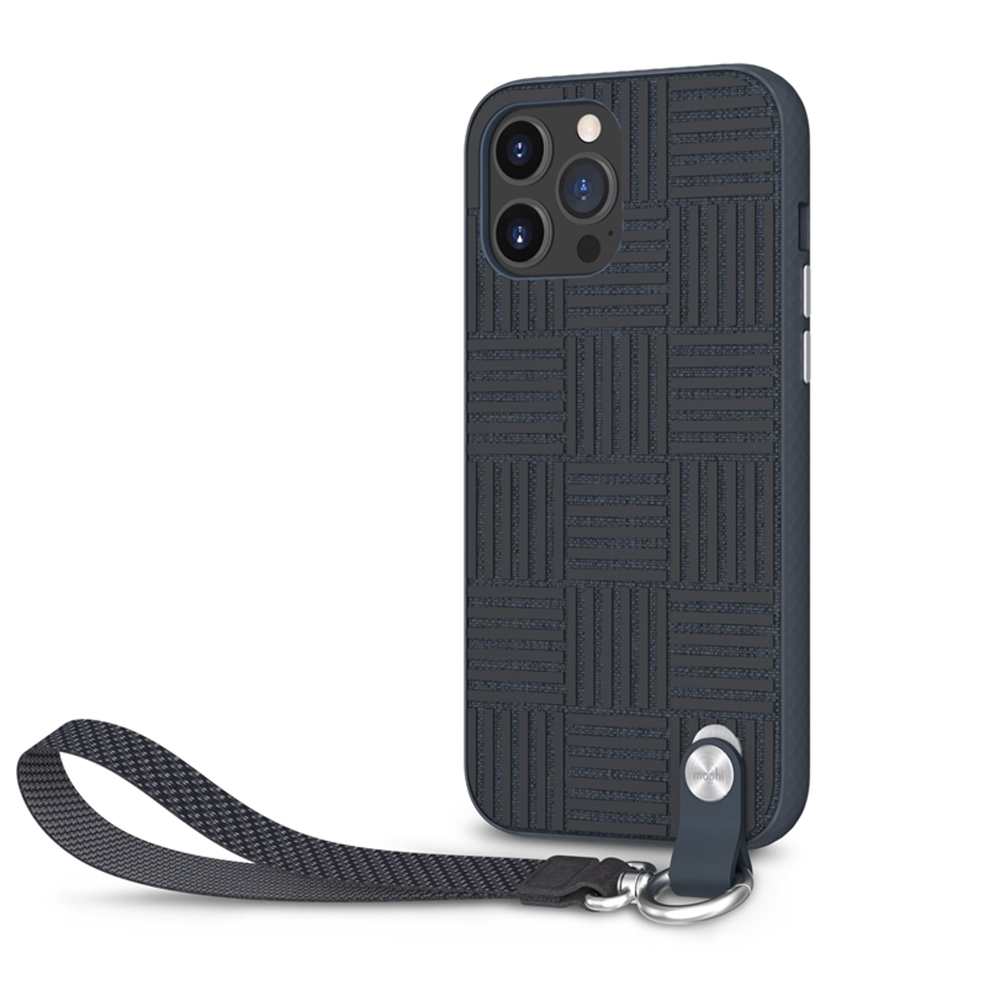 

Moshi Altra - Etui z odpinaną smyczką iPhone 13 Pro Max (antybakteryjne NanoShield™) (Blue)