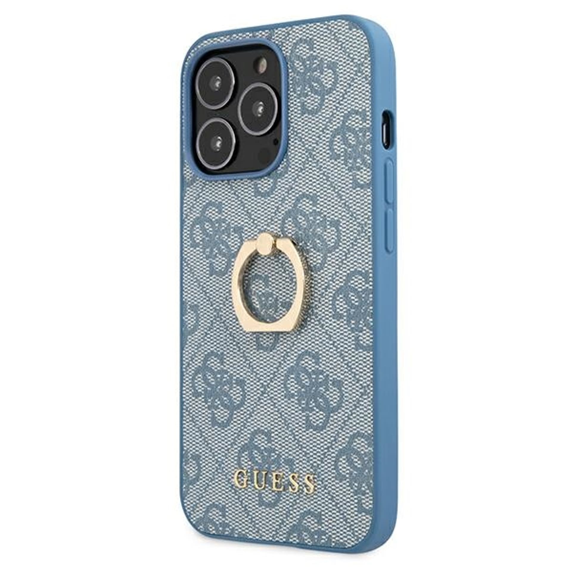 

Guess GUHCP13L4GMRBL iPhone 13 Pro / 13 6,1" niebieski/blue hardcase 4G with ring stand